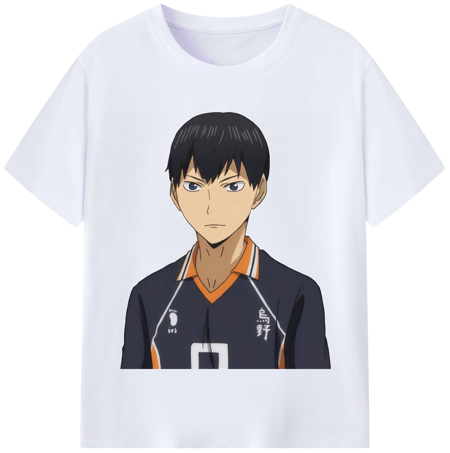 （画像用） ハイキュー!! Haikyu!! レディースカジュアルプリントTシャツ（綿100％）