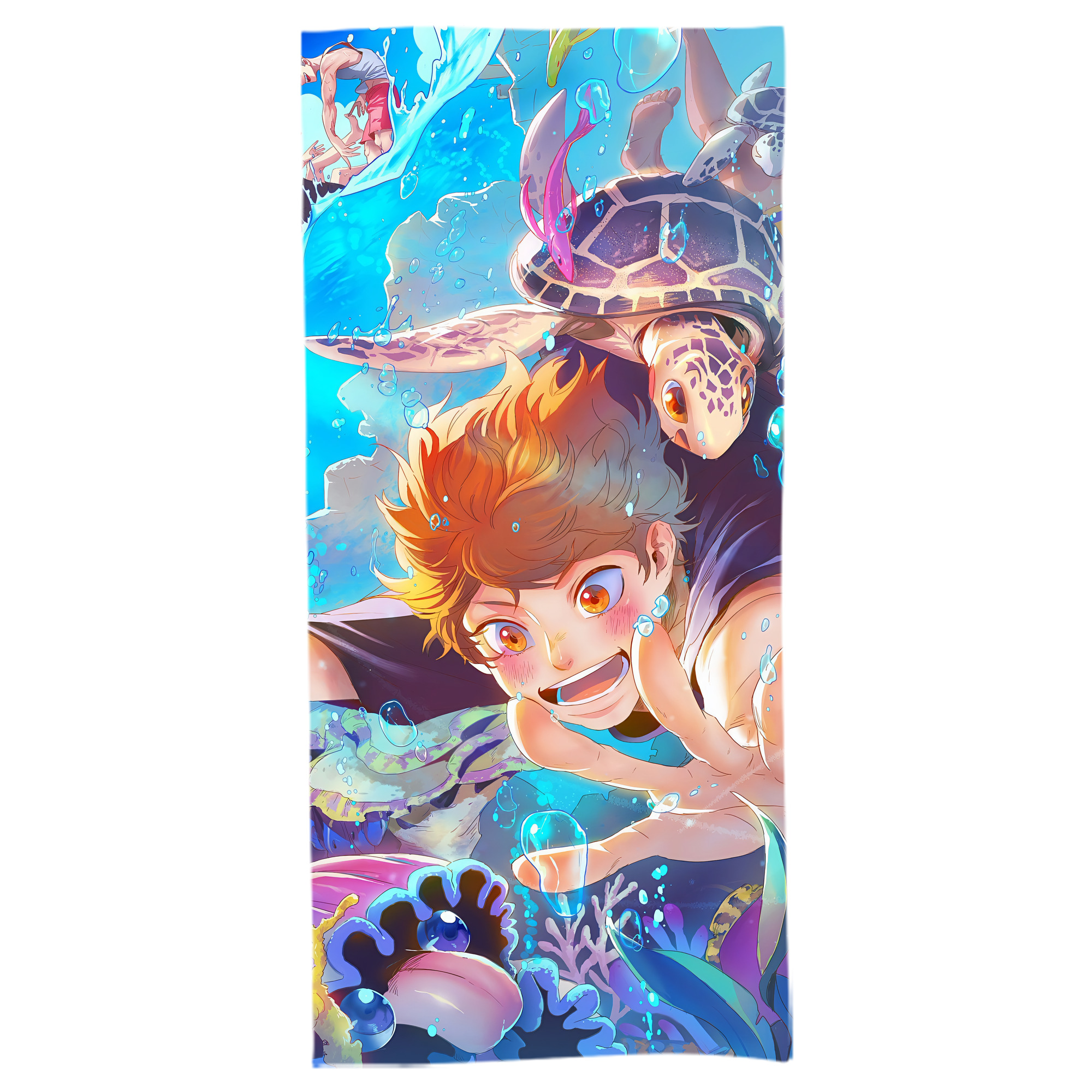 （画像用） ハイキュー!! Haikyu!! 大判バスタオル 70×140cm 吸水速乾 柔らかい肌触り
