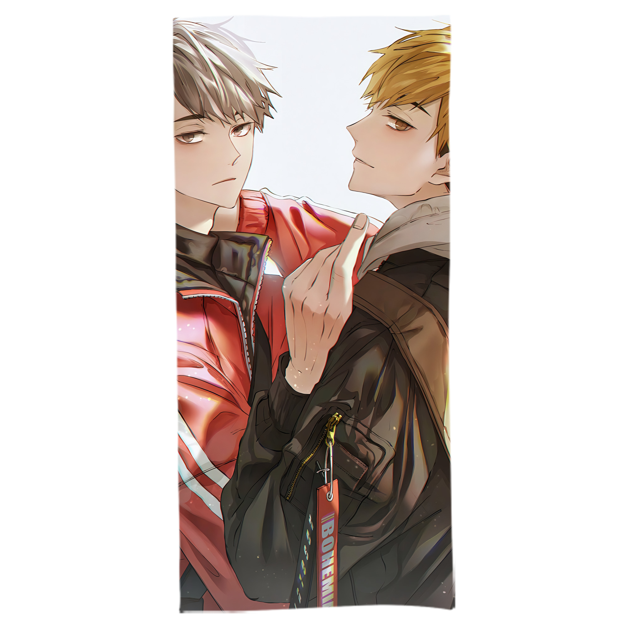 （画像用） ハイキュー!! Haikyu!! 大判バスタオル 70×140cm 吸水速乾 柔らかい肌触り
