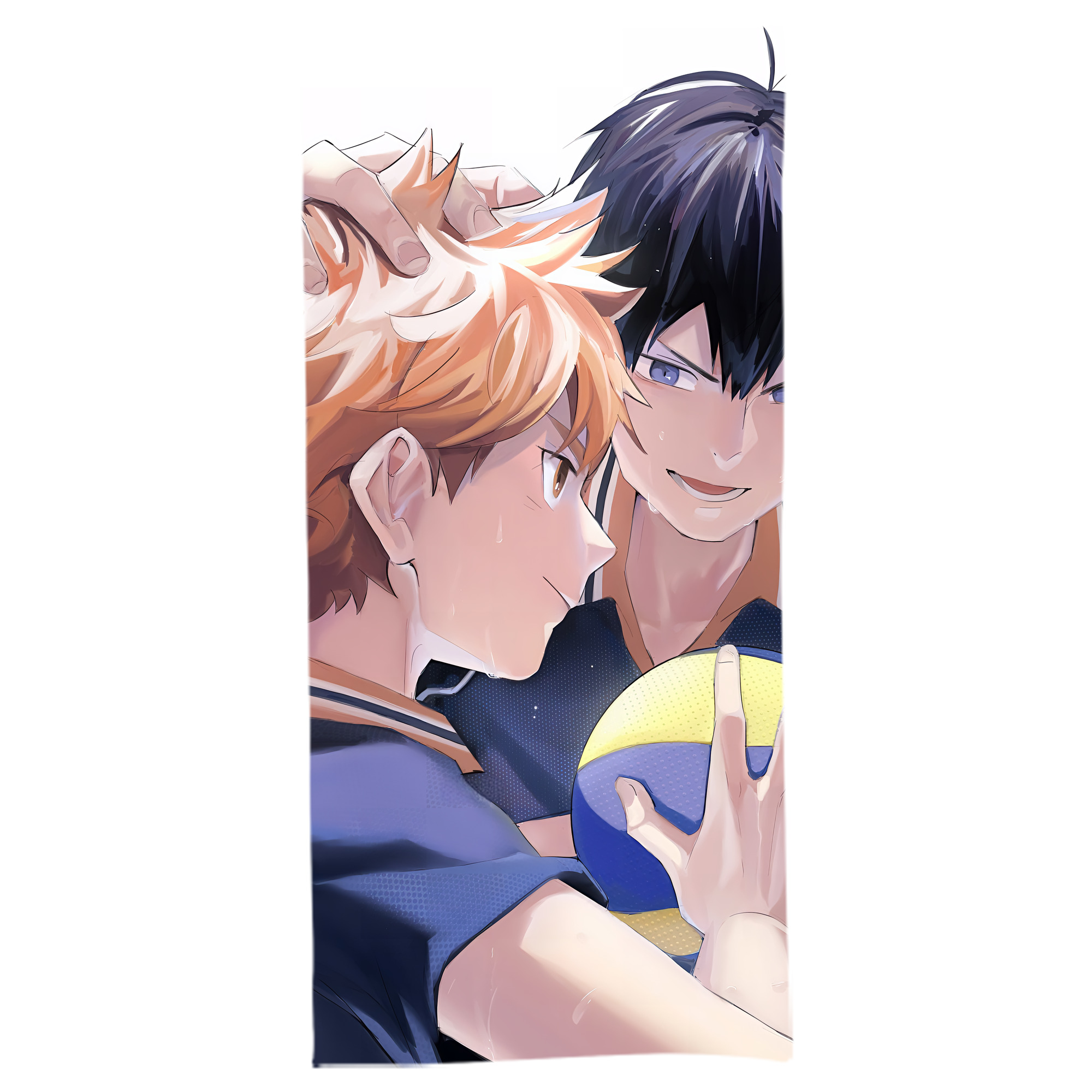 （画像用） ハイキュー!! Haikyu!! 大判バスタオル 70×140cm 吸水速乾 柔らかい肌触り
