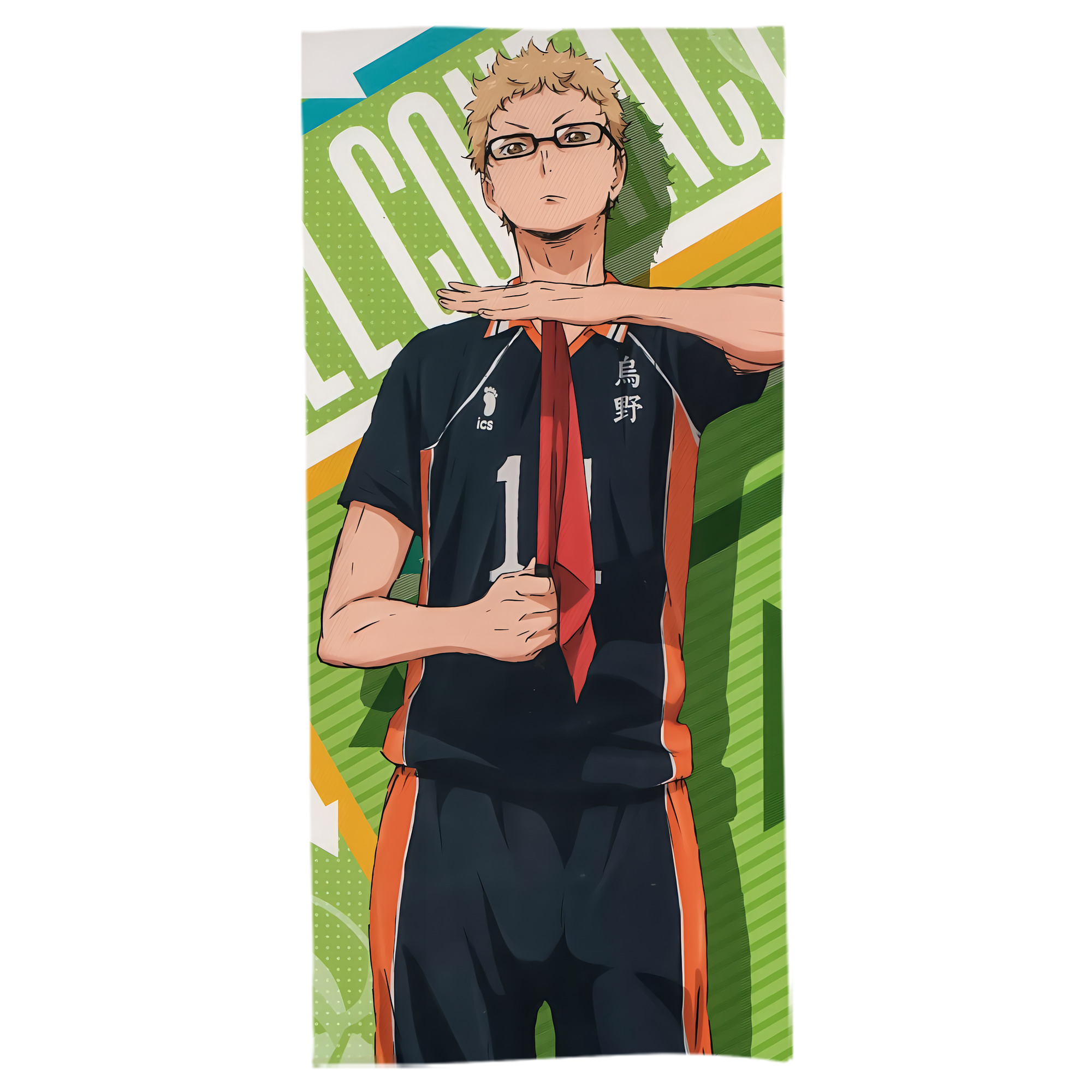 （画像用） ハイキュー!! Haikyu!! 大判バスタオル 70×140cm 吸水速乾 柔らかい肌触り