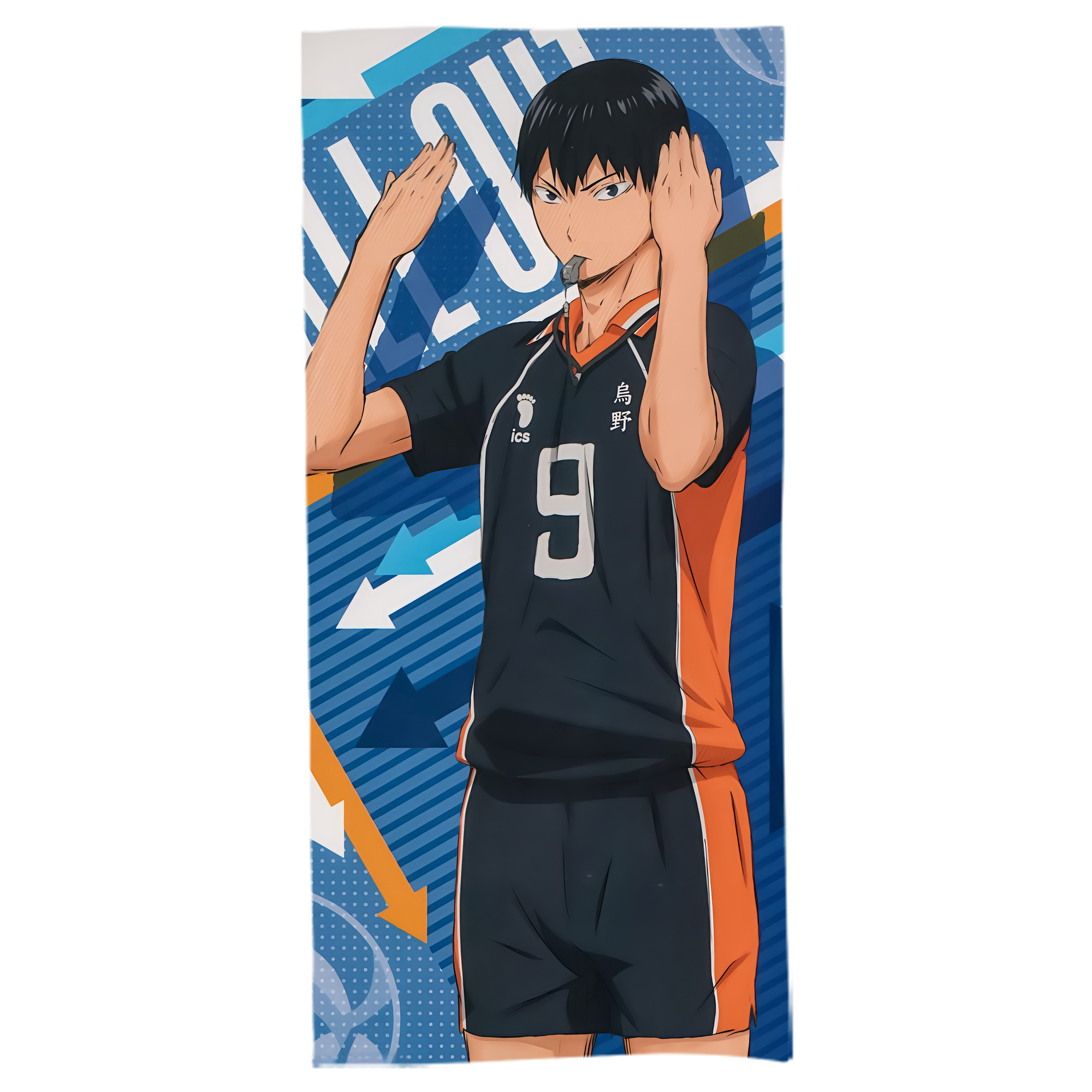 （画像用） ハイキュー!! Haikyu!! 大判バスタオル 70×140cm 吸水速乾 柔らかい肌触り