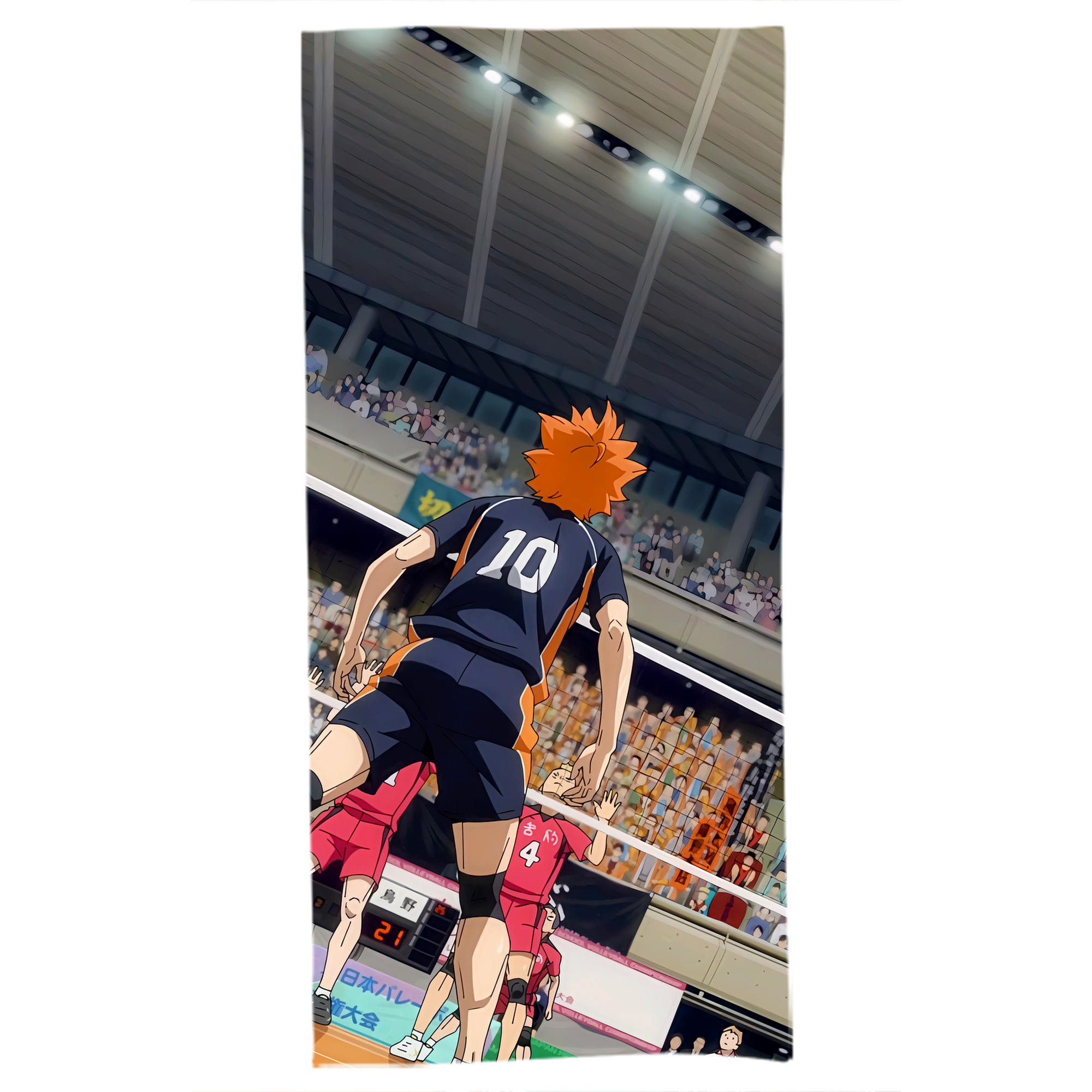 （画像用） ハイキュー!! Haikyu!! 大判バスタオル 70×140cm 吸水速乾 柔らかい肌触り