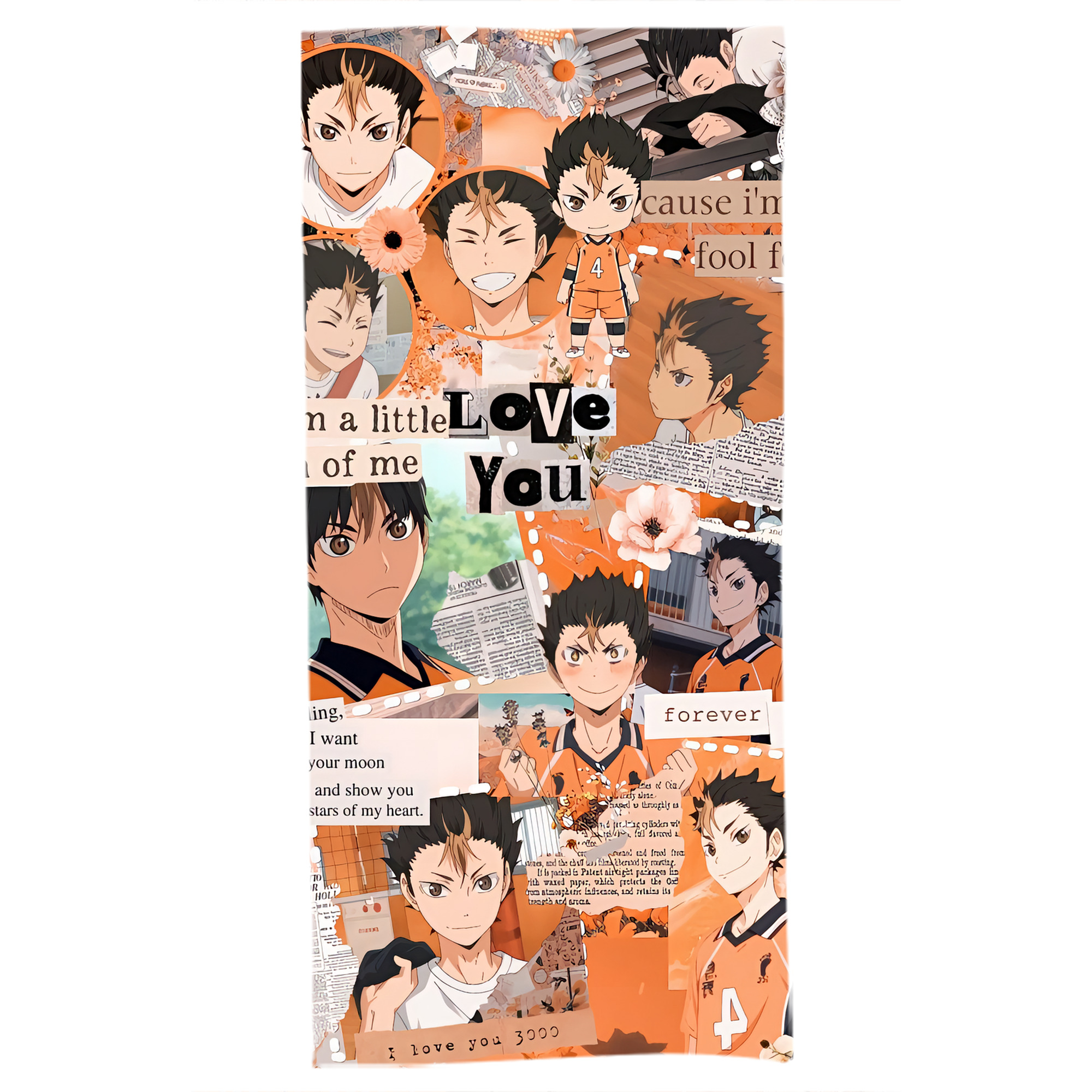 （画像用） ハイキュー!! Haikyu!! 大判バスタオル 70×140cm 吸水速乾 柔らかい肌触り