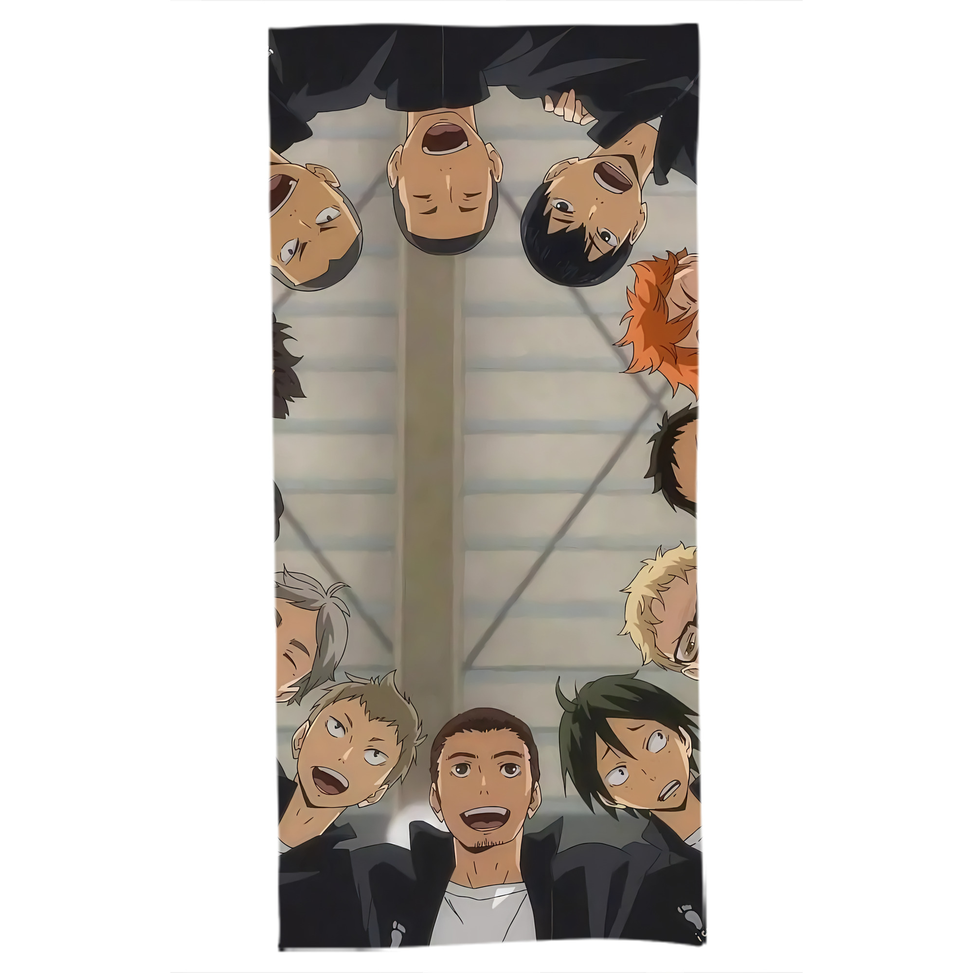 （画像用） ハイキュー!! Haikyu!! 大判バスタオル 70×140cm 吸水速乾 柔らかい肌触り