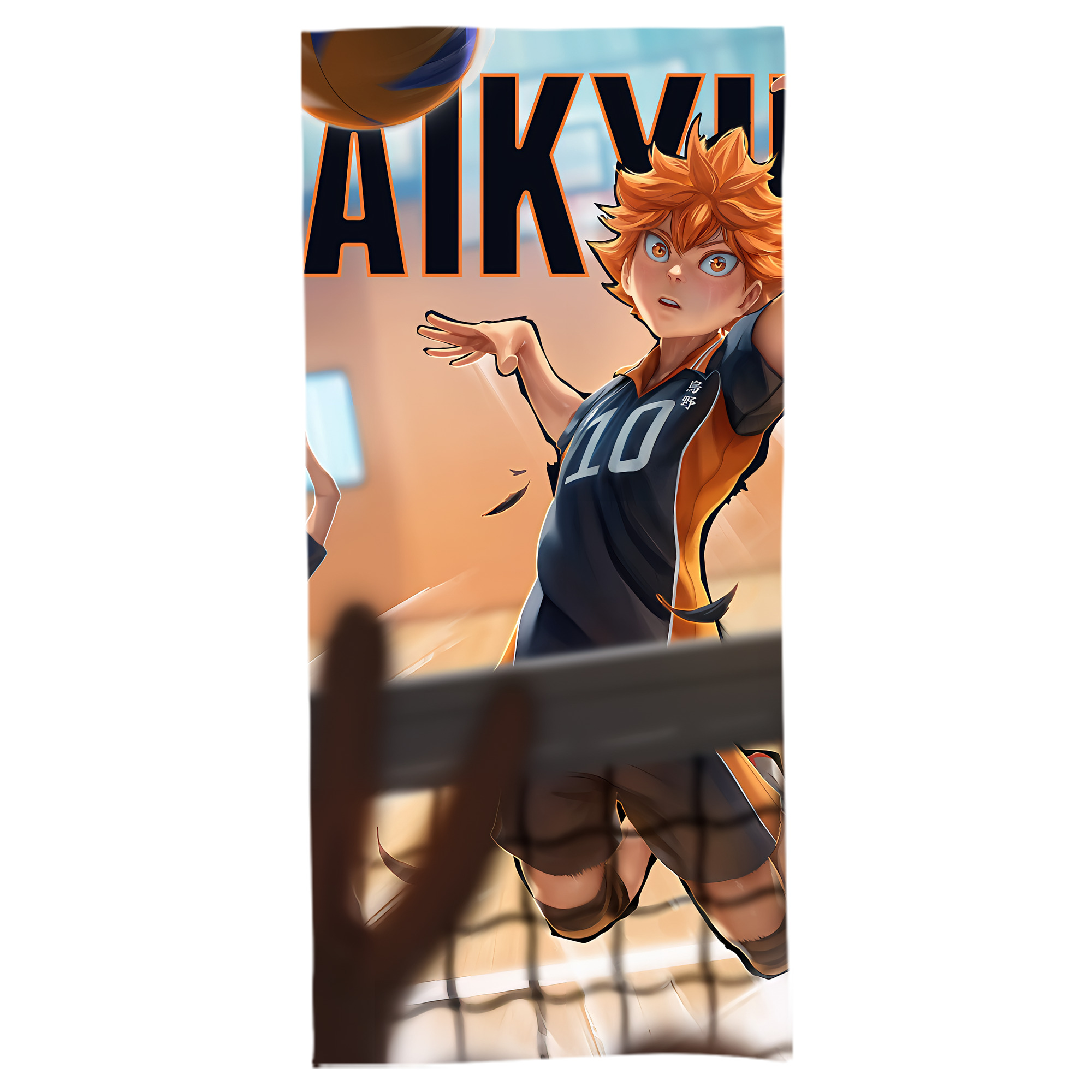 （画像用） ハイキュー!! Haikyu!! 大判バスタオル 70×140cm 吸水速乾 柔らかい肌触り