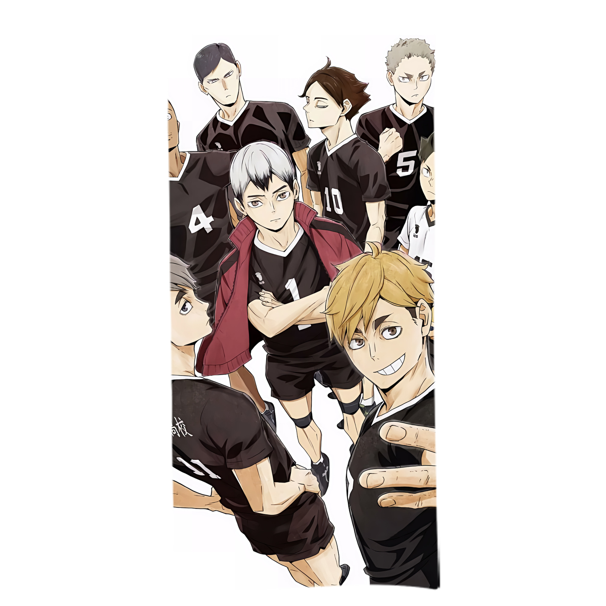 （画像用） ハイキュー!! Haikyu!! 大判バスタオル 70×140cm 吸水速乾 柔らかい肌触り