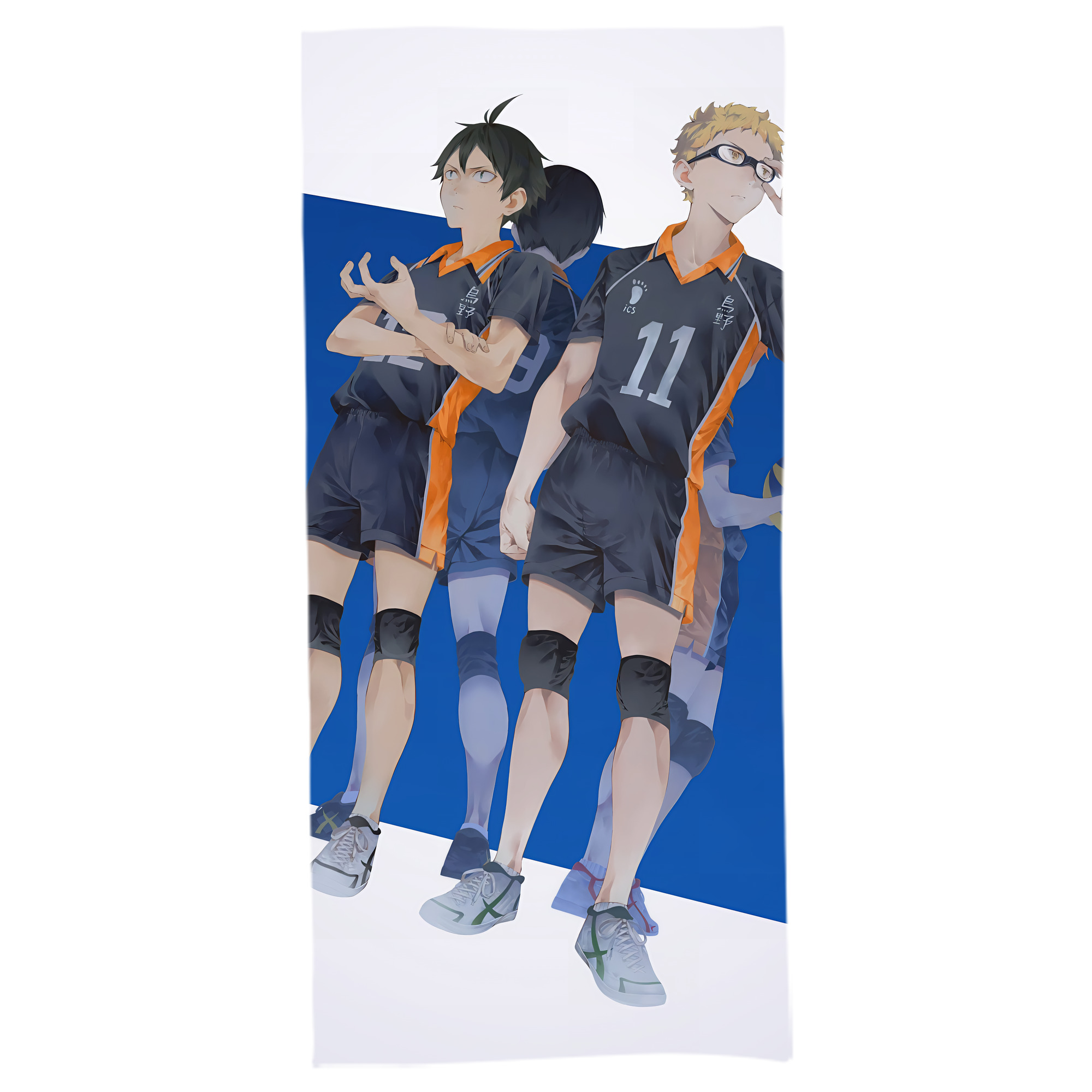 （画像用） ハイキュー!! Haikyu!! 大判バスタオル 70×140cm 吸水速乾 柔らかい肌触り