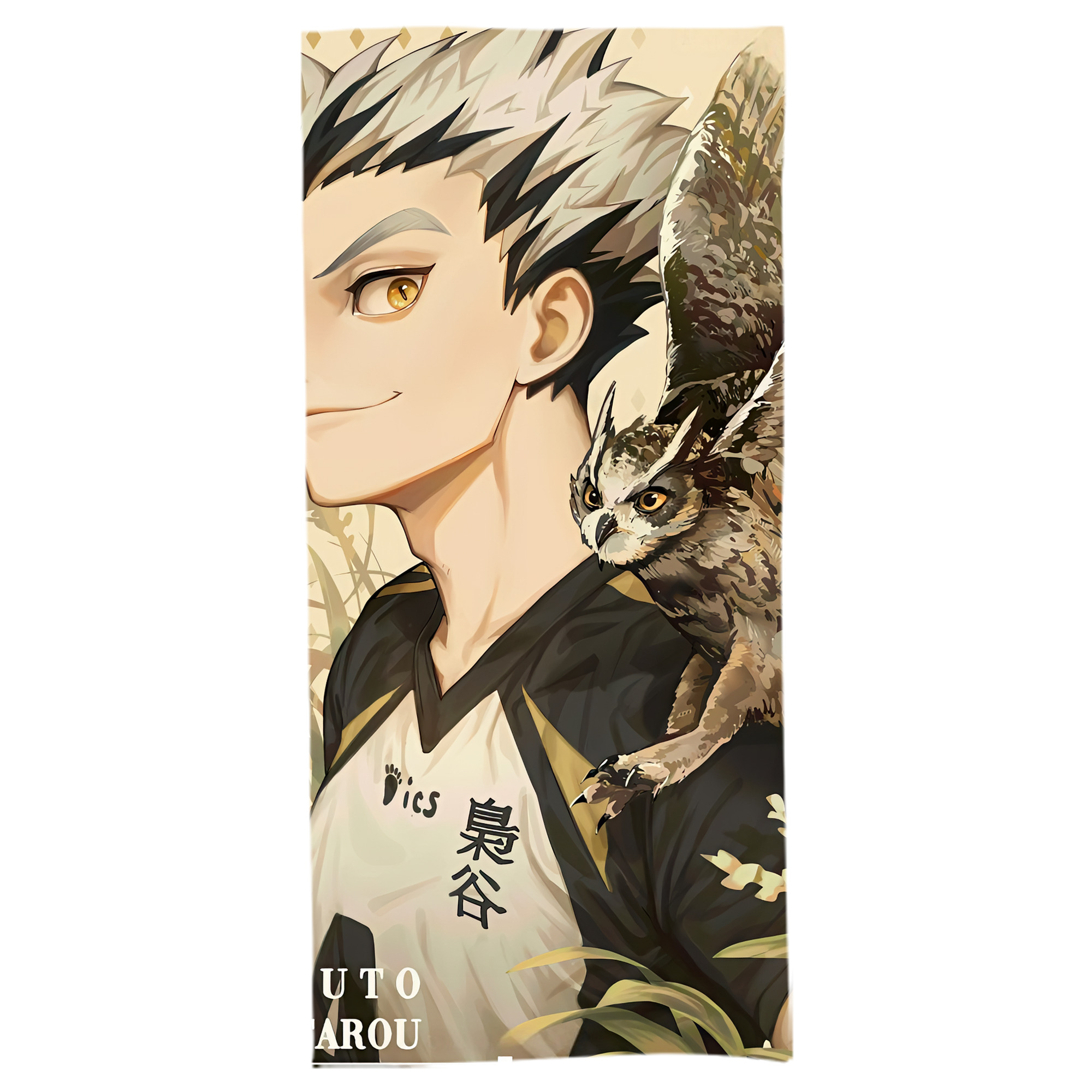（画像用） ハイキュー!! Haikyu!! 大判バスタオル 70×140cm 吸水速乾 柔らかい肌触り
