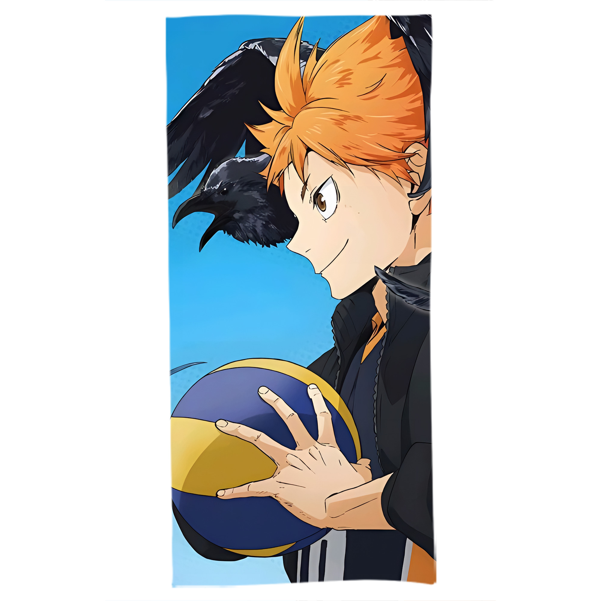 （画像用） ハイキュー!! Haikyu!! 大判バスタオル 70×140cm 吸水速乾 柔らかい肌触り