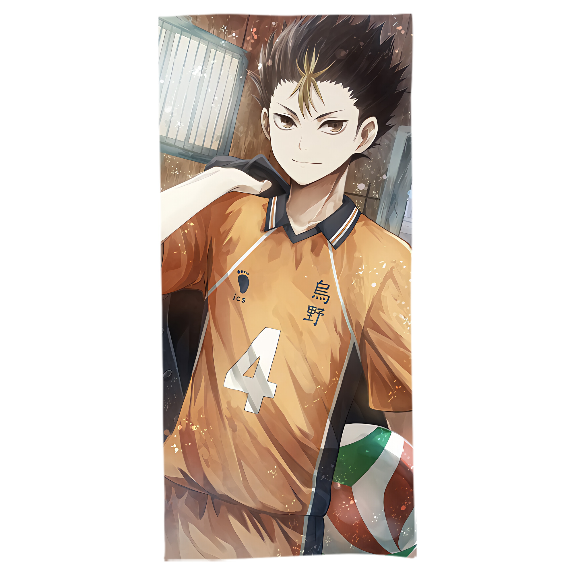 （画像用） ハイキュー!! Haikyu!! 大判バスタオル 70×140cm 吸水速乾 柔らかい肌触り