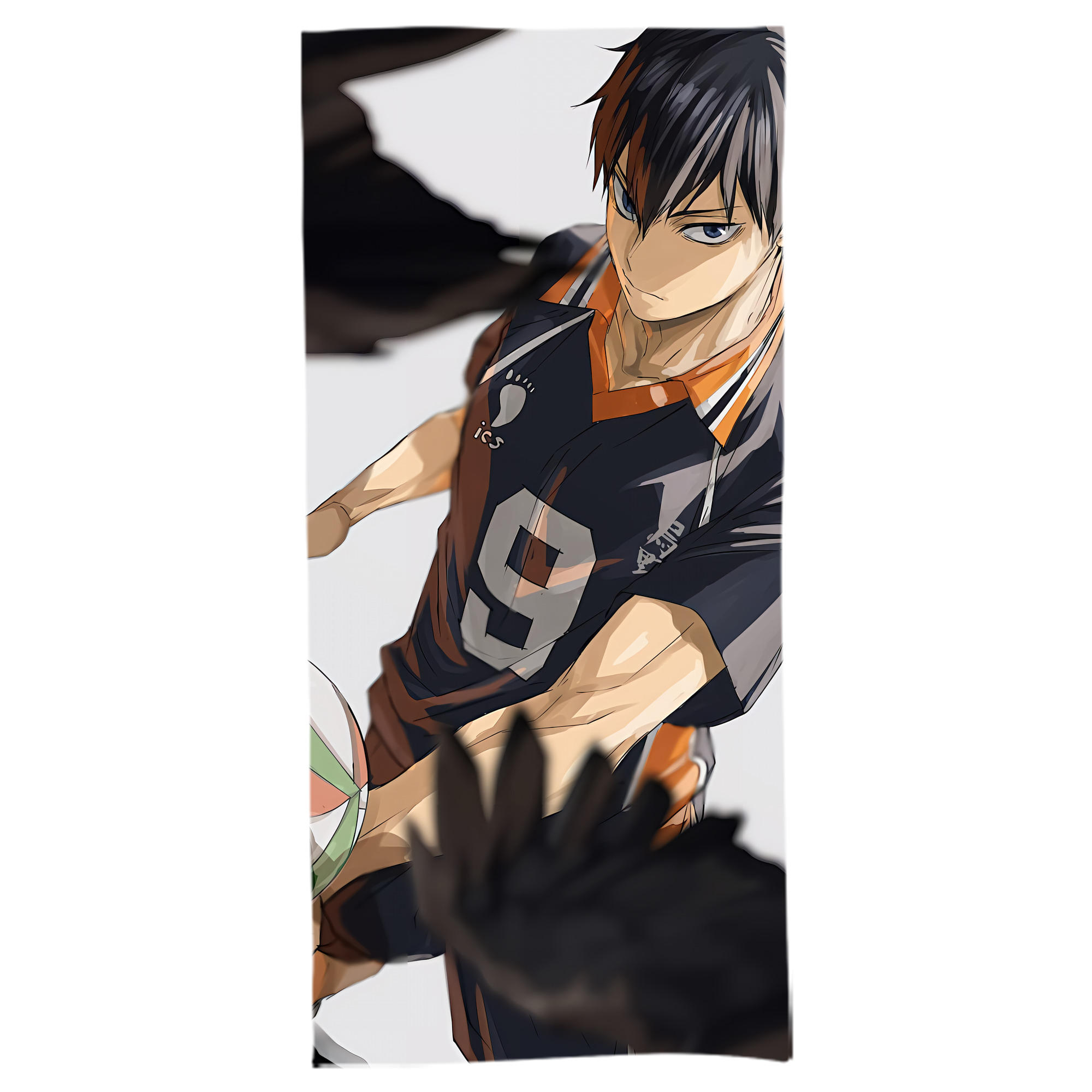 （画像用） ハイキュー!! Haikyu!! 大判バスタオル 70×140cm 吸水速乾 柔らかい肌触り