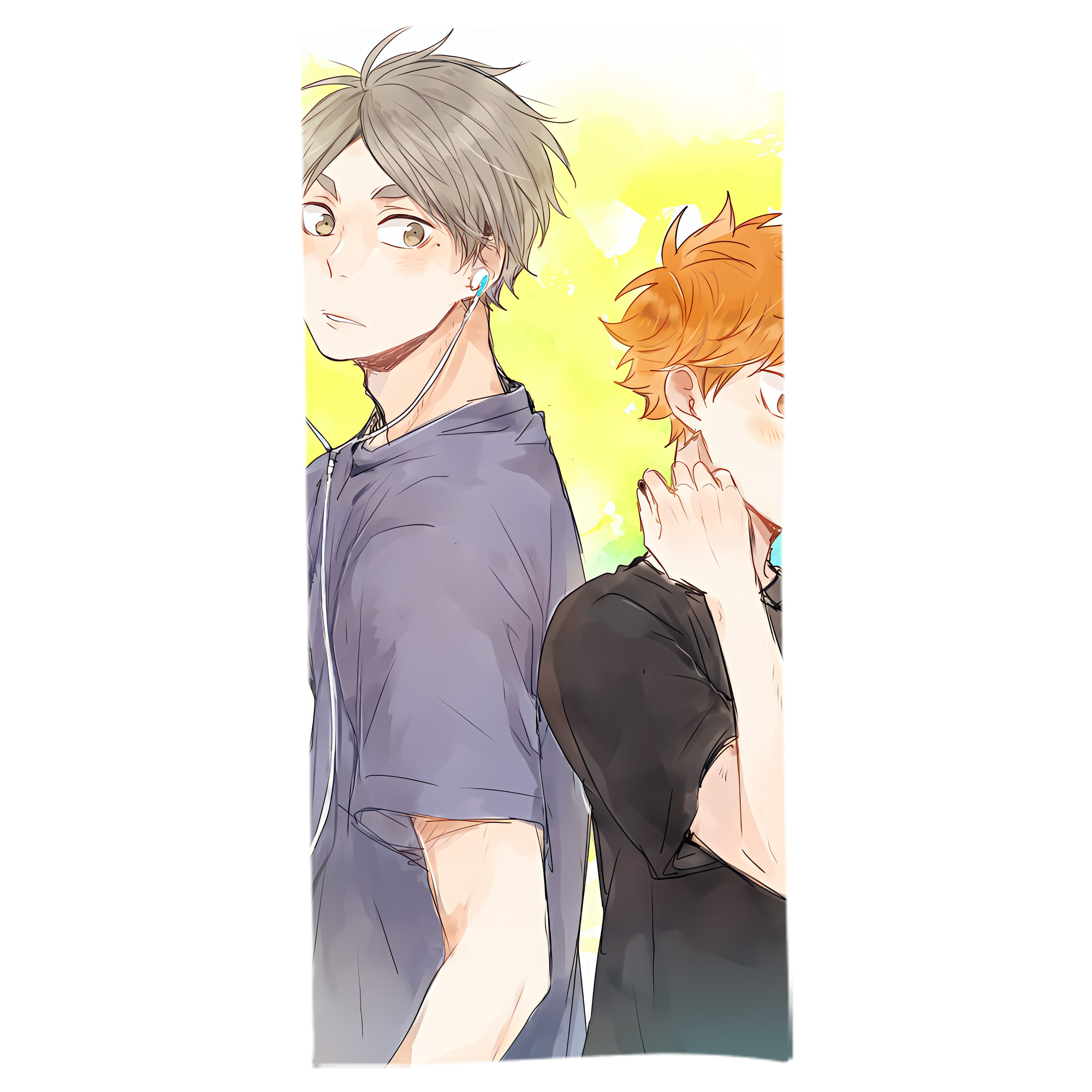 （画像用） ハイキュー!! Haikyu!! 大判バスタオル 70×140cm 吸水速乾 柔らかい肌触り