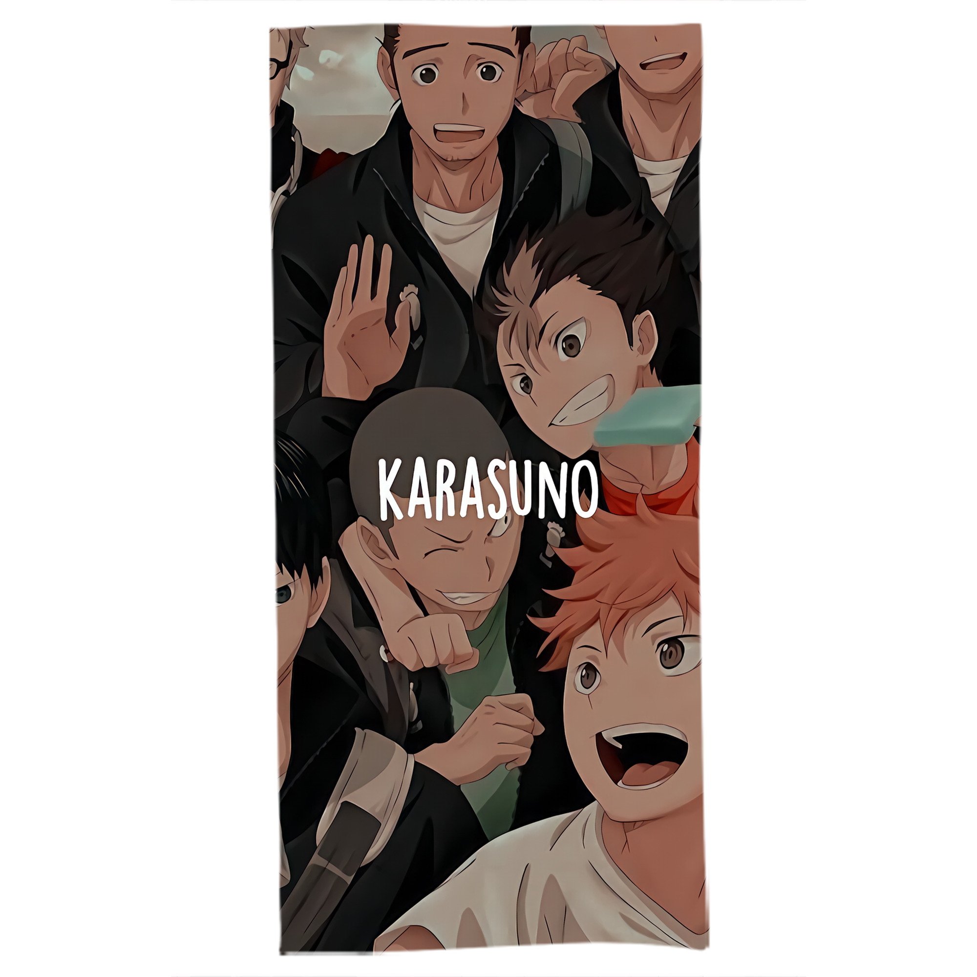 （画像用） ハイキュー!! Haikyu!! 大判バスタオル 70×140cm 吸水速乾 柔らかい肌触り