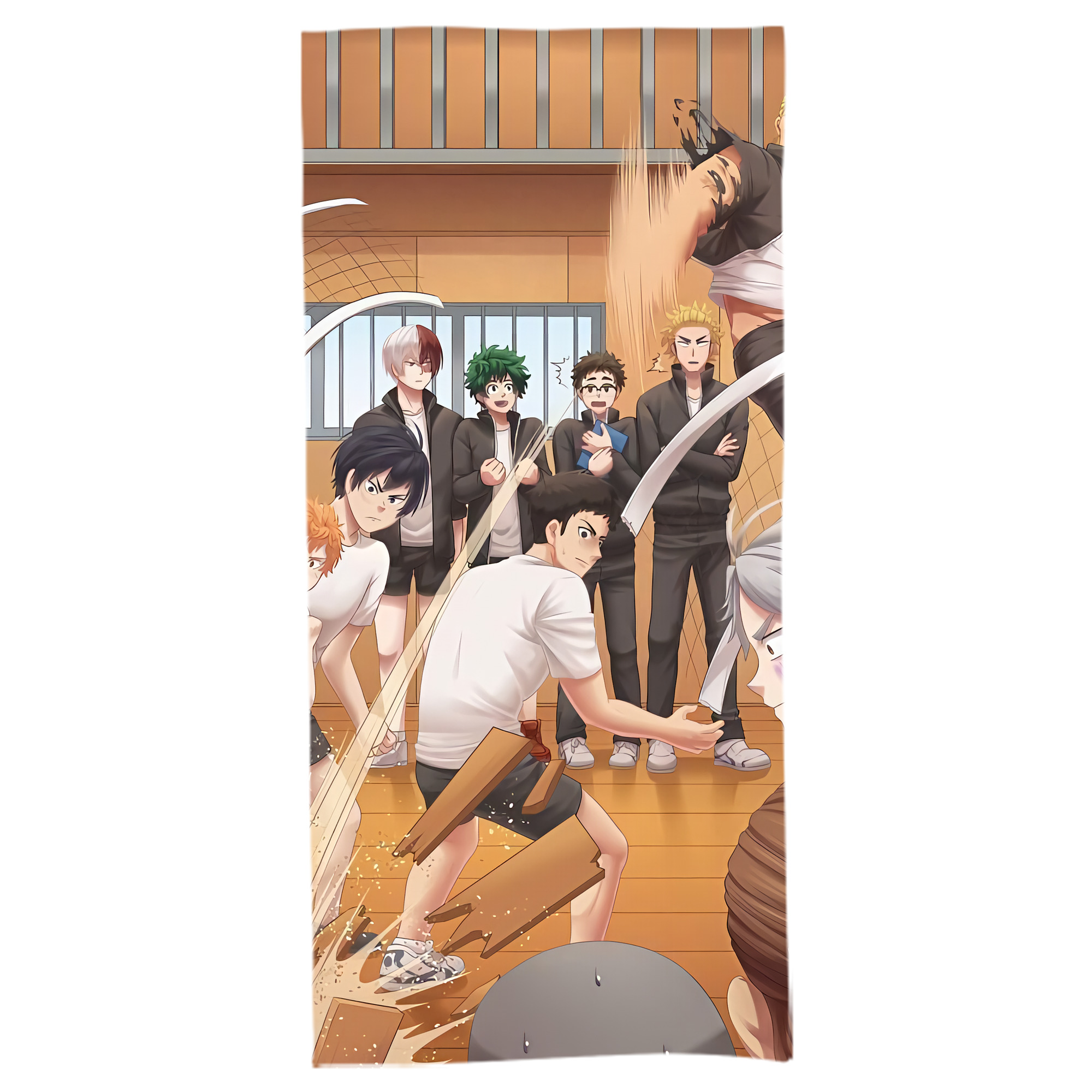 （画像用） ハイキュー!! Haikyu!! 大判バスタオル 70×140cm 吸水速乾 柔らかい肌触り