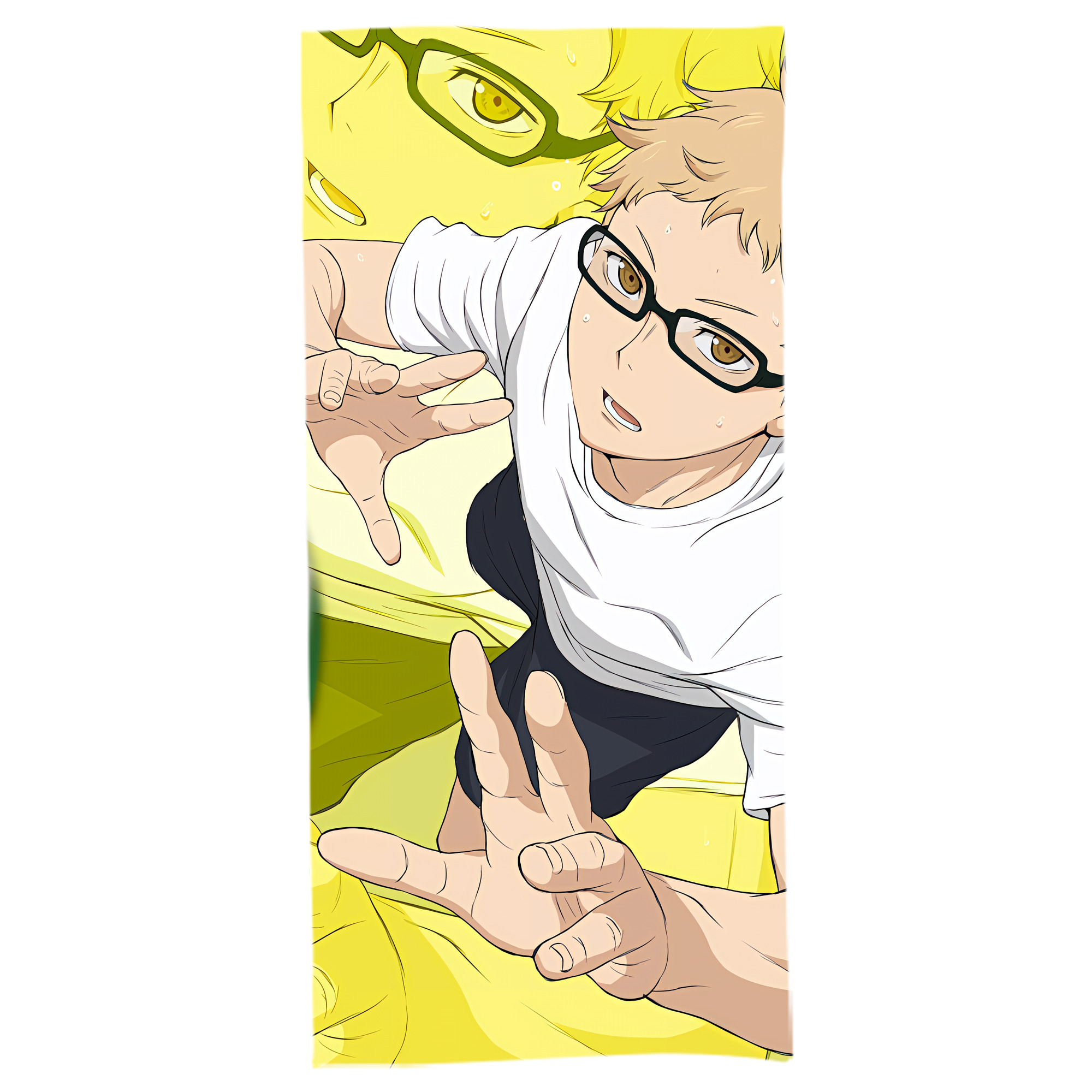 （画像用） ハイキュー!! Haikyu!! 大判バスタオル 70×140cm 吸水速乾 柔らかい肌触り