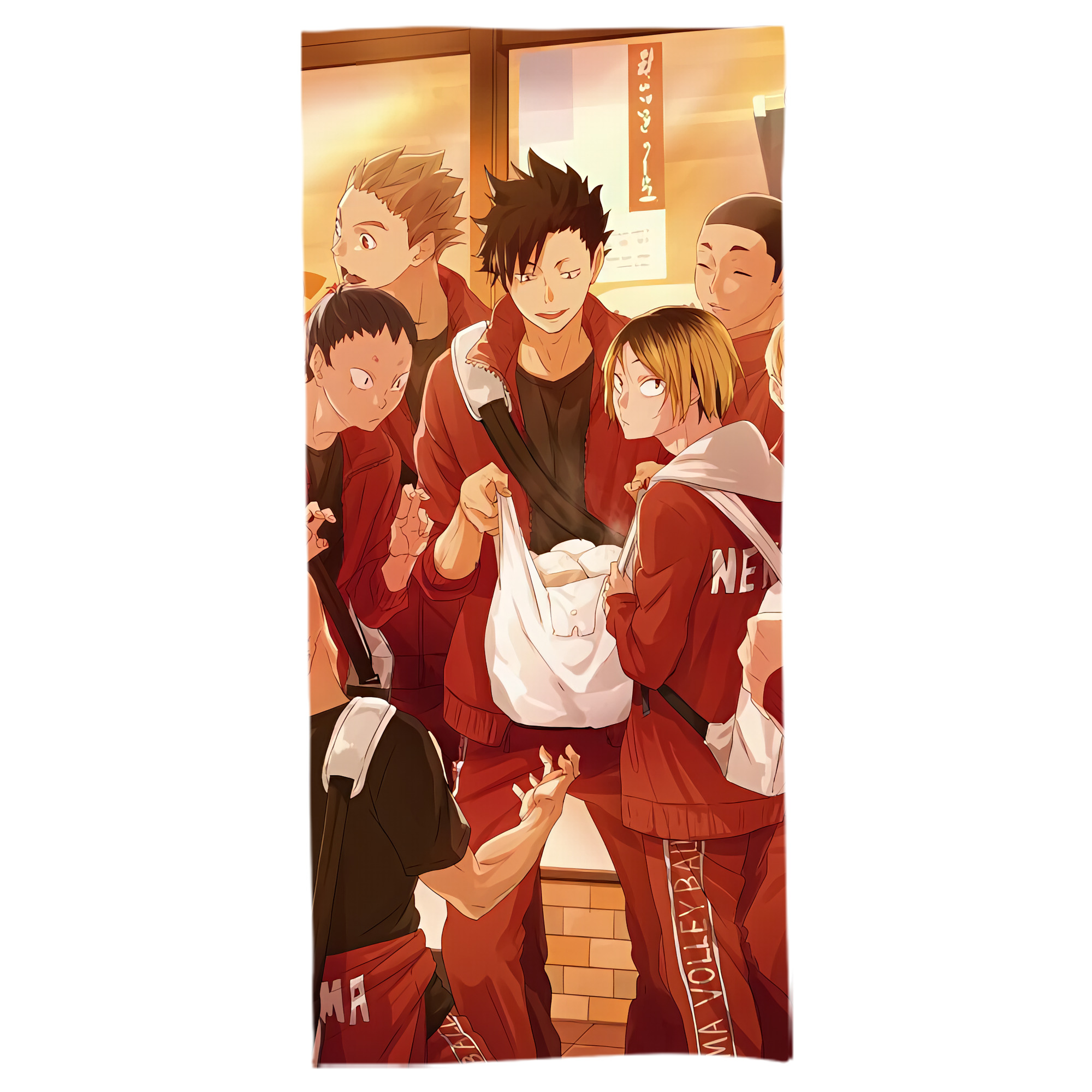 （画像用） ハイキュー!! Haikyu!! 大判バスタオル 70×140cm 吸水速乾 柔らかい肌触り