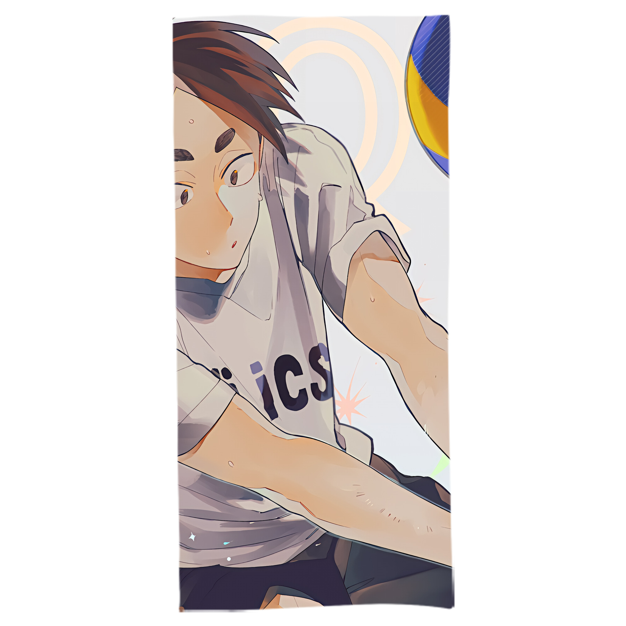 （画像用） ハイキュー!! Haikyu!! 大判バスタオル 70×140cm 吸水速乾 柔らかい肌触り