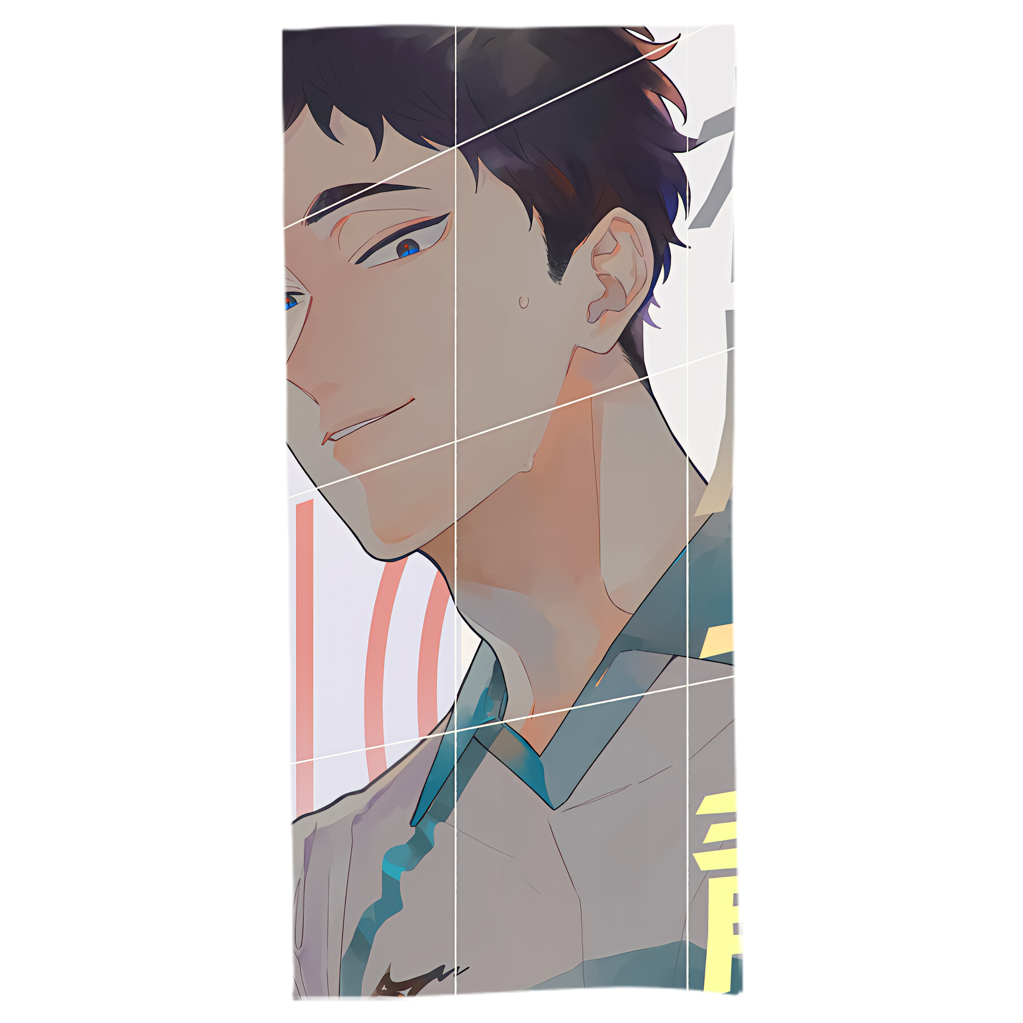 （画像用） ハイキュー!! Haikyu!! 大判バスタオル 70×140cm 吸水速乾 柔らかい肌触り