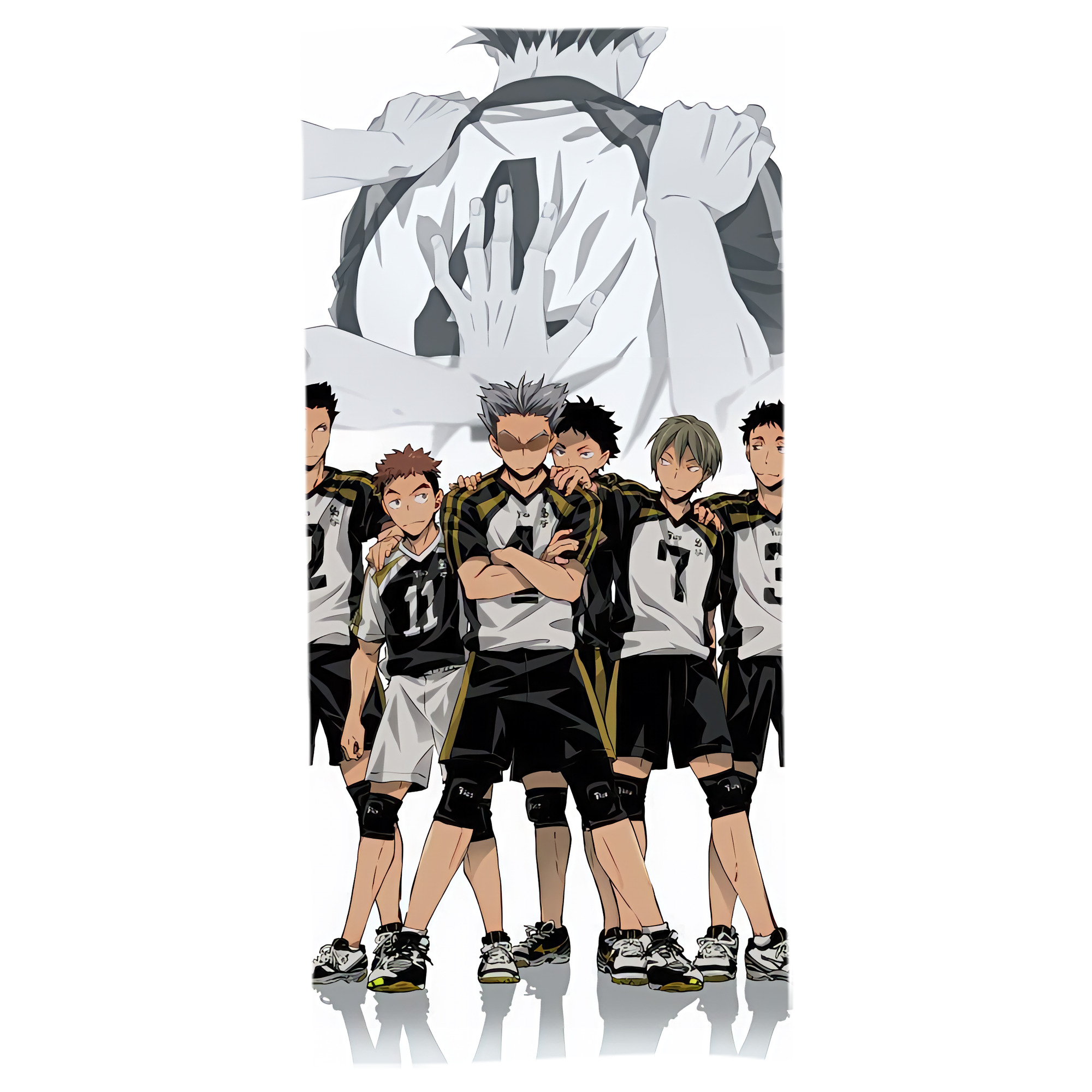 （画像用） ハイキュー!! Haikyu!! 大判バスタオル 70×140cm 吸水速乾 柔らかい肌触り