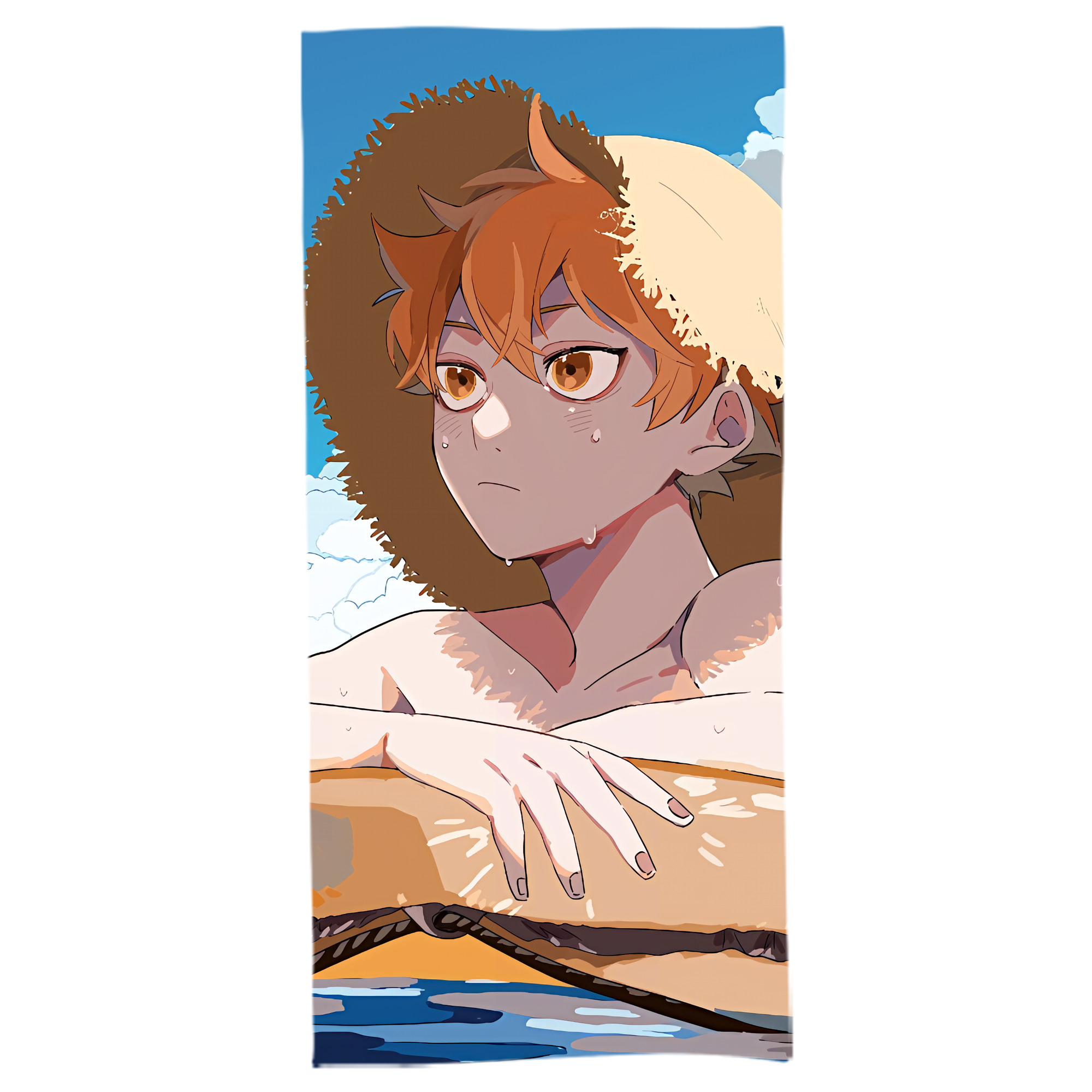 （画像用） ハイキュー!! Haikyu!! 大判バスタオル 70×140cm 吸水速乾 柔らかい肌触り