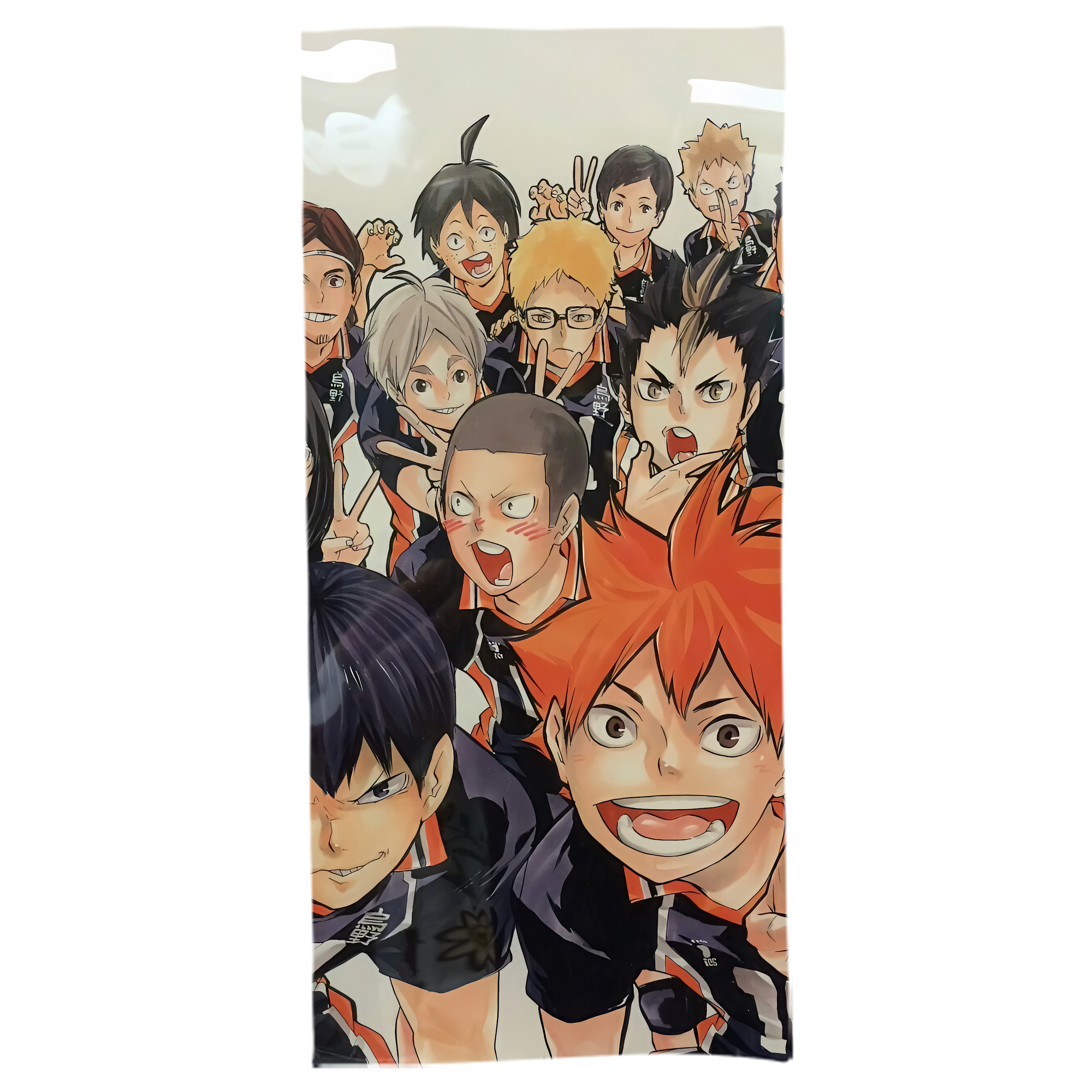 （画像用） ハイキュー!! Haikyu!! 大判バスタオル 70×140cm 吸水速乾 柔らかい肌触り
