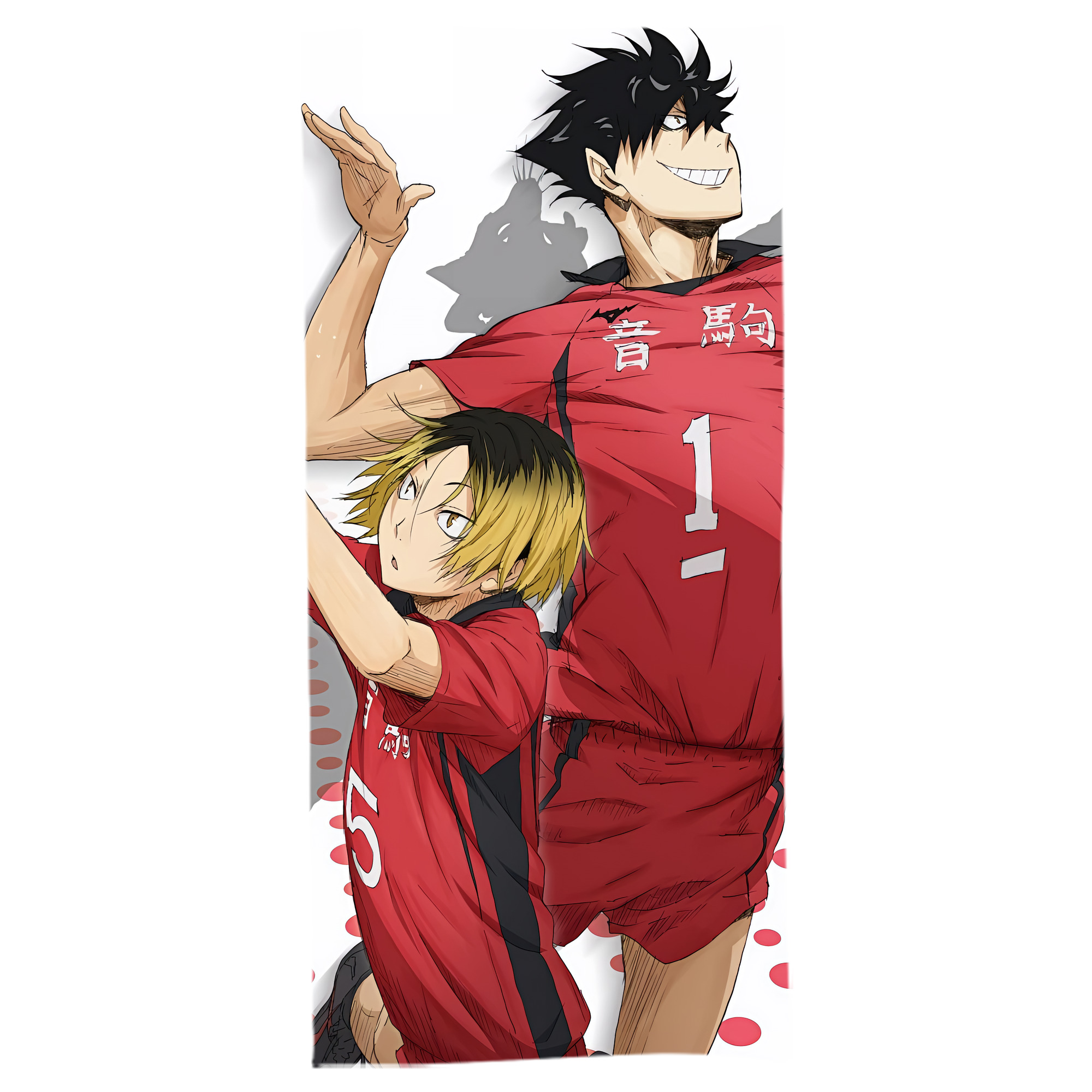 （画像用） ハイキュー!! Haikyu!! 大判バスタオル 70×140cm 吸水速乾 柔らかい肌触り