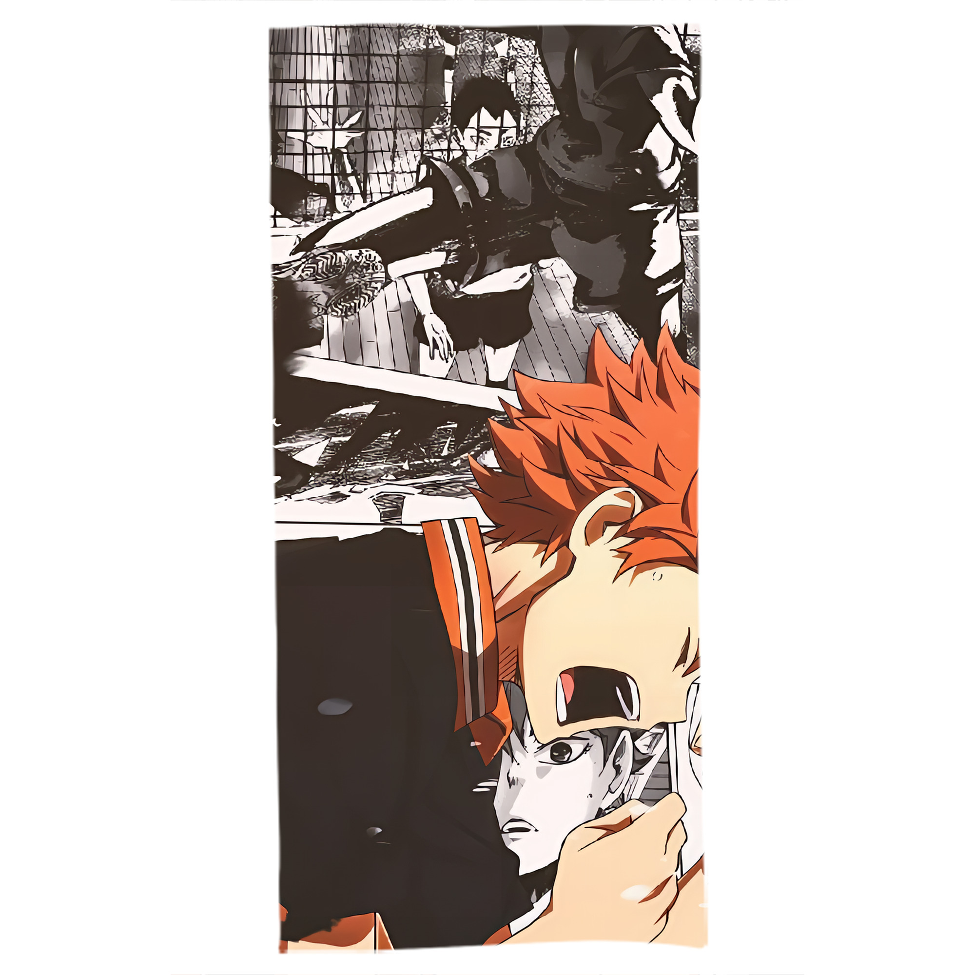 （画像用） ハイキュー!! Haikyu!! 大判バスタオル 70×140cm 吸水速乾 柔らかい肌触り