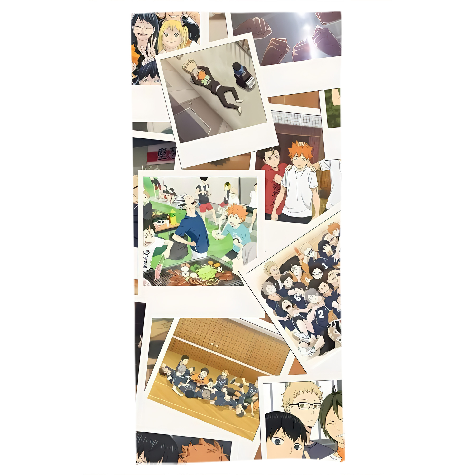 （画像用） ハイキュー!! Haikyu!! 大判バスタオル 70×140cm 吸水速乾 柔らかい肌触り