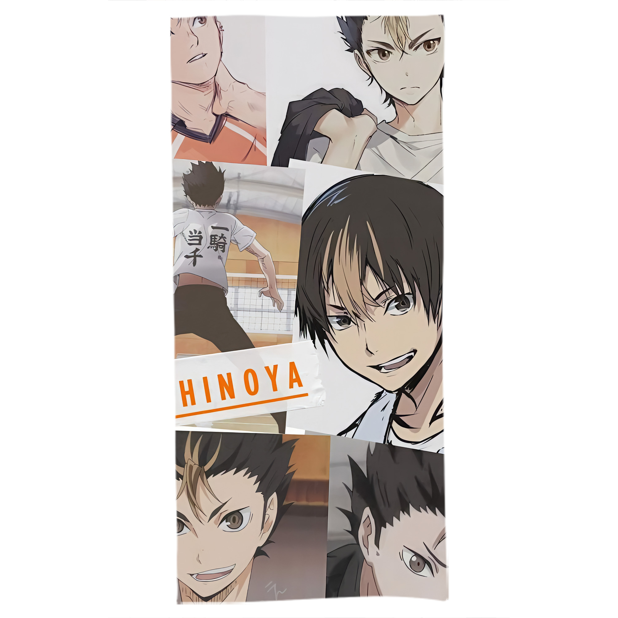 （画像用） ハイキュー!! Haikyu!! 大判バスタオル 70×140cm 吸水速乾 柔らかい肌触り