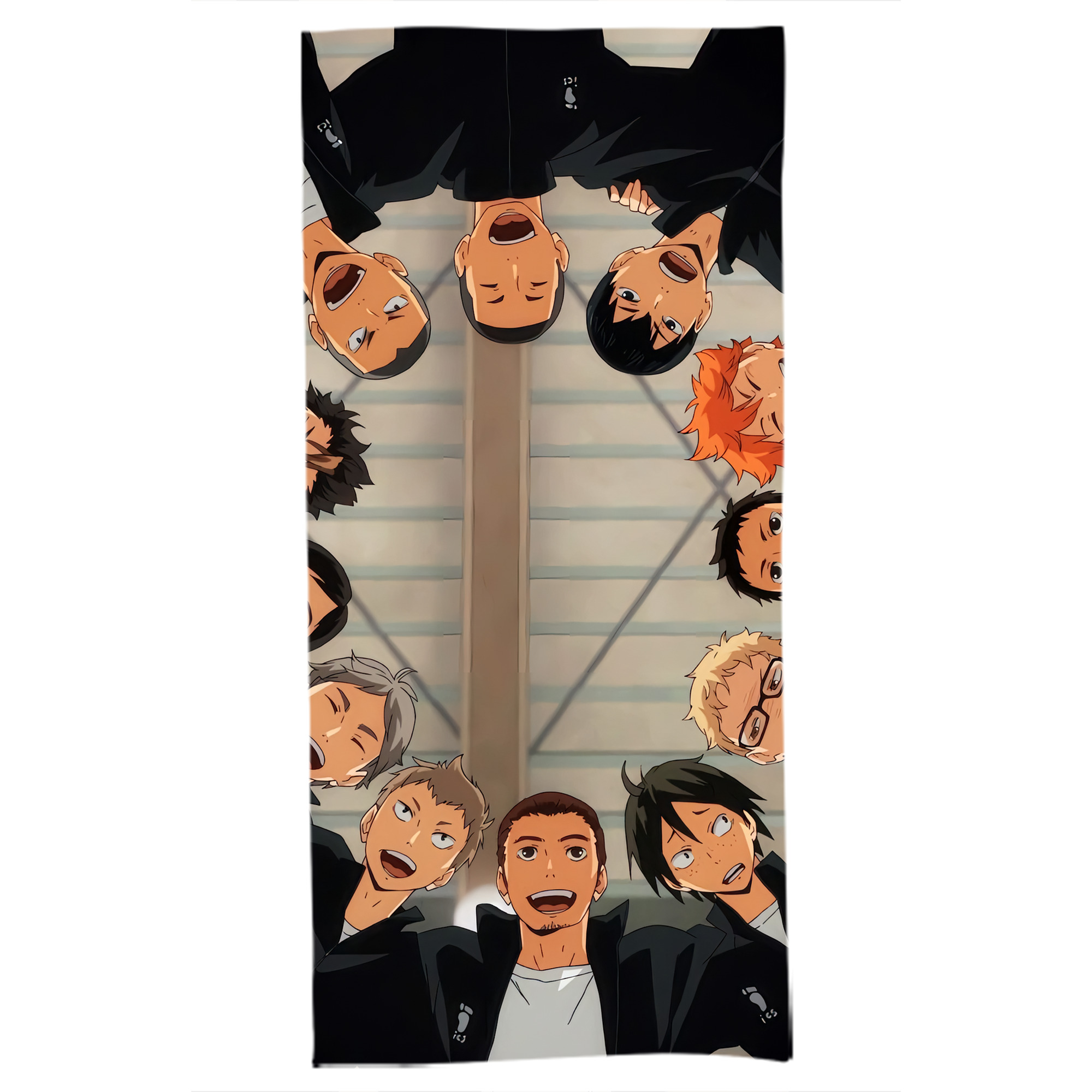 （画像用） ハイキュー!! Haikyu!! 大判バスタオル 70×140cm 吸水速乾 柔らかい肌触り
