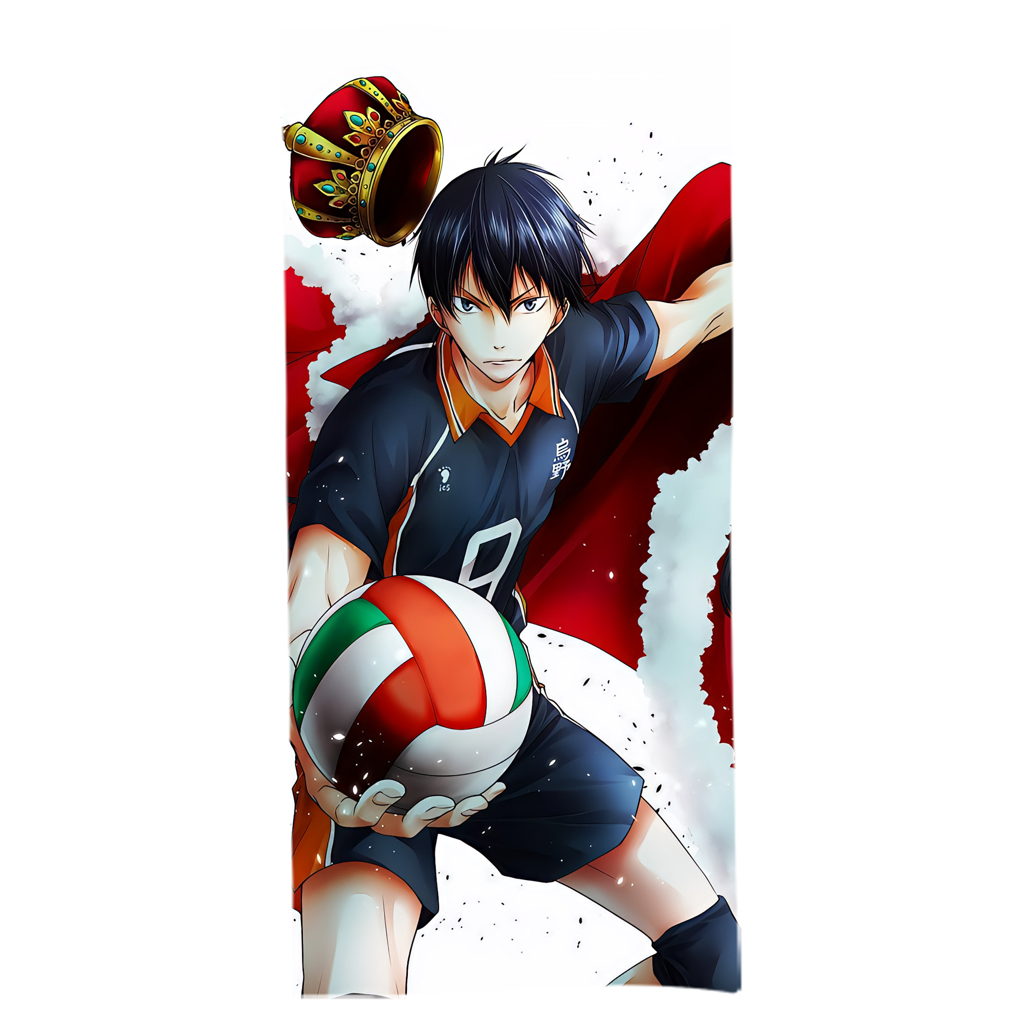 （画像用） ハイキュー!! Haikyu!! 大判バスタオル 70×140cm 吸水速乾 柔らかい肌触り