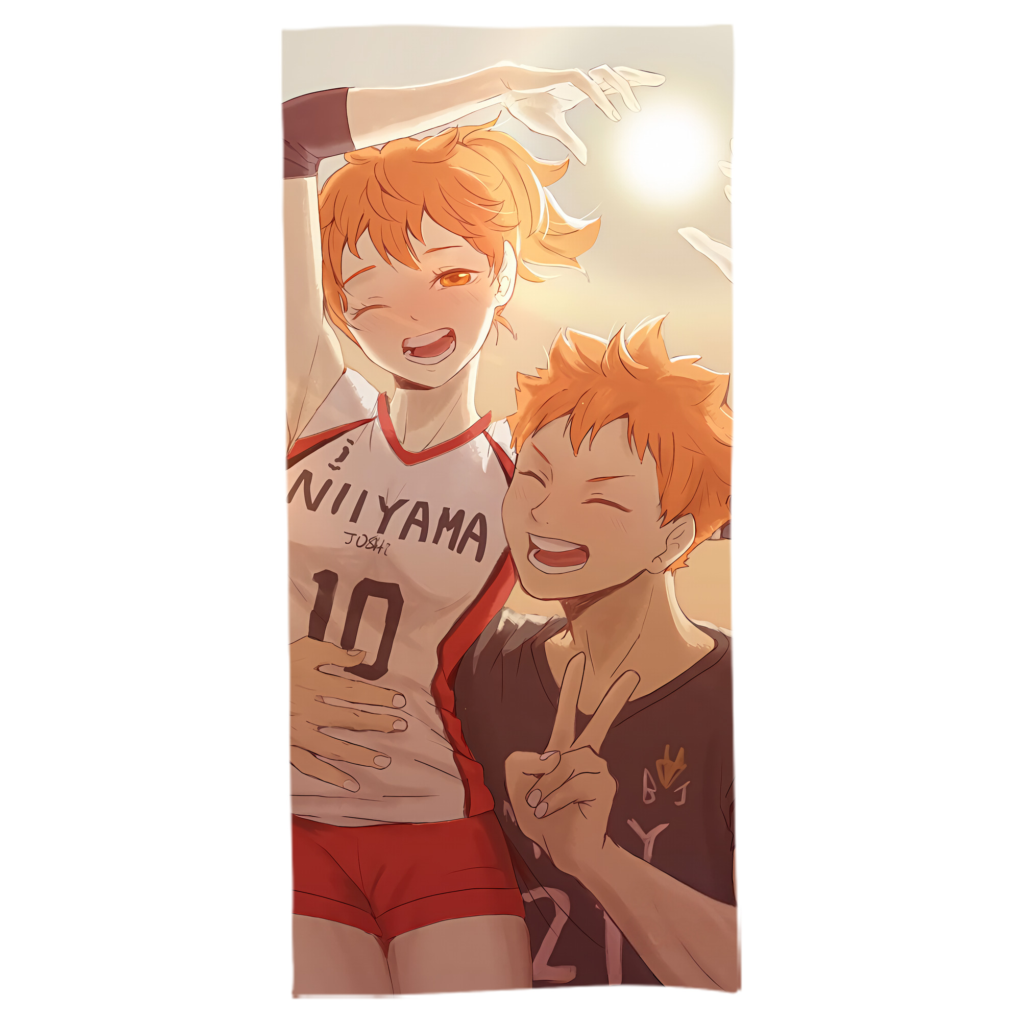 （画像用） ハイキュー!! Haikyu!! 大判バスタオル 70×140cm 吸水速乾 柔らかい肌触り