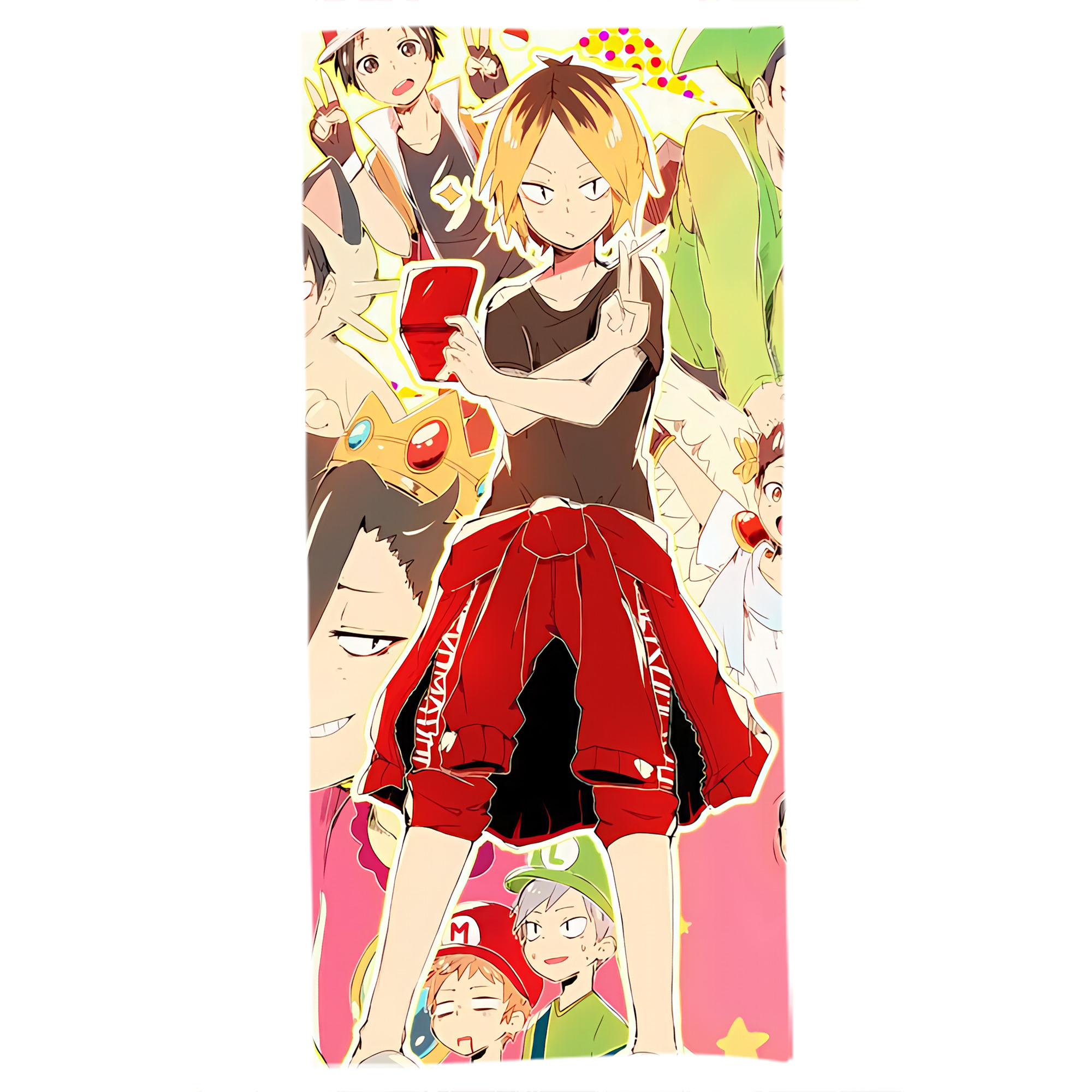 （画像用） ハイキュー!! Haikyu!! 大判バスタオル 70×140cm 吸水速乾 柔らかい肌触り
