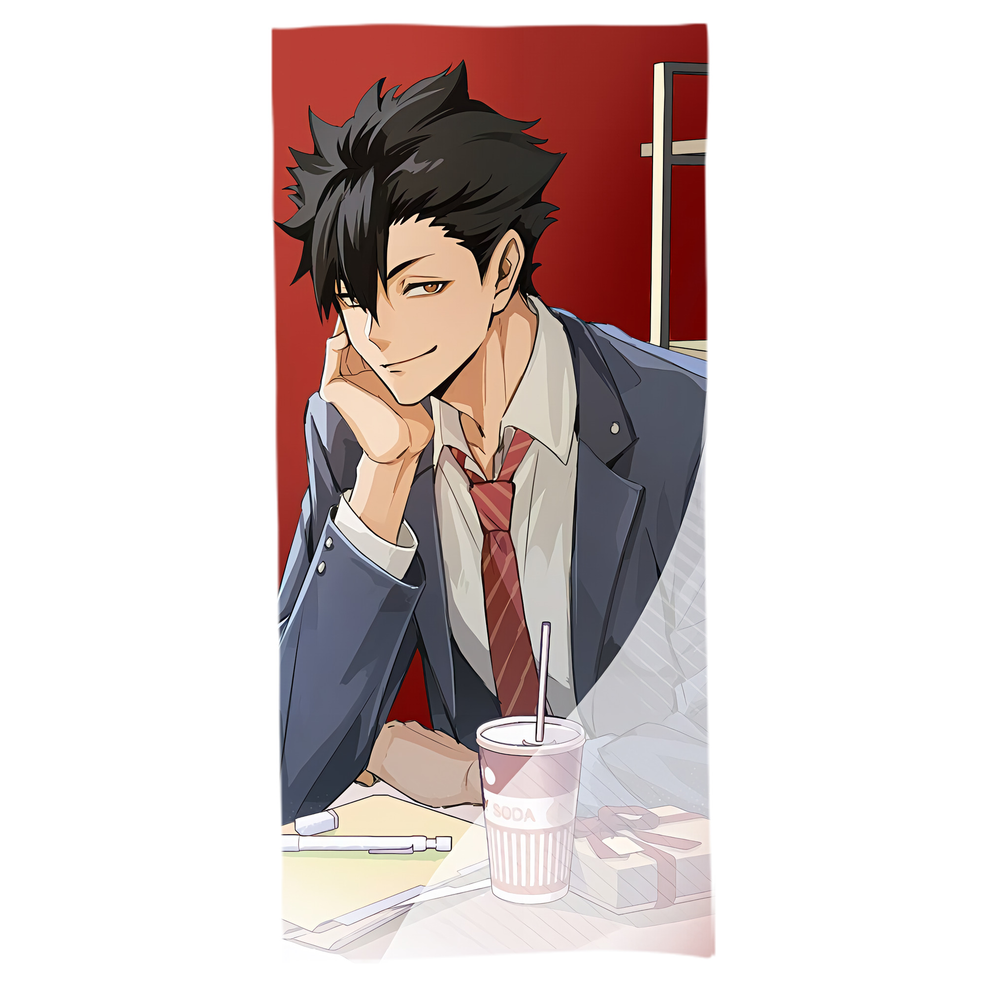 （画像用） ハイキュー!! Haikyu!! 大判バスタオル 70×140cm 吸水速乾 柔らかい肌触り
