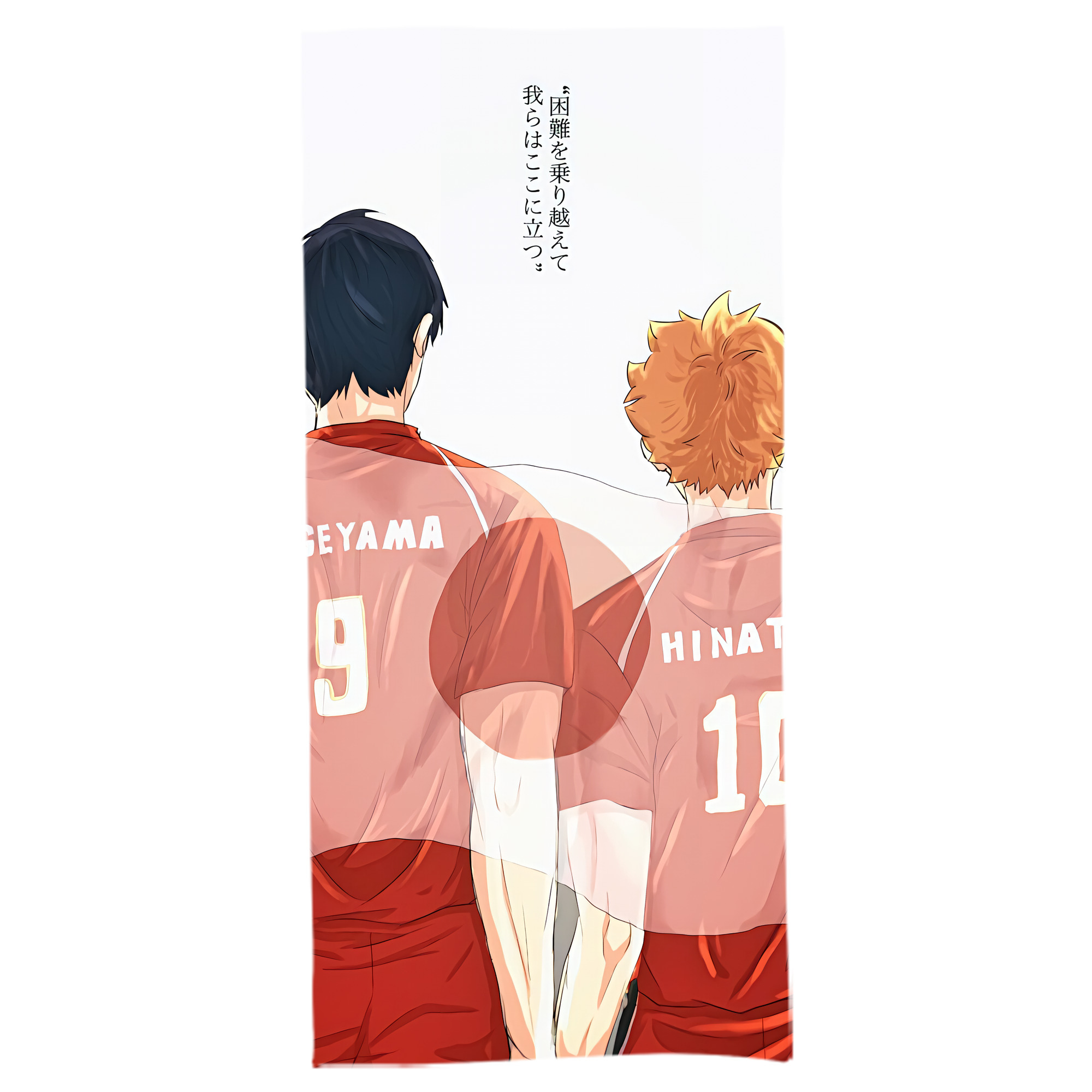 （画像用） ハイキュー!! Haikyu!! 大判バスタオル 70×140cm 吸水速乾 柔らかい肌触り