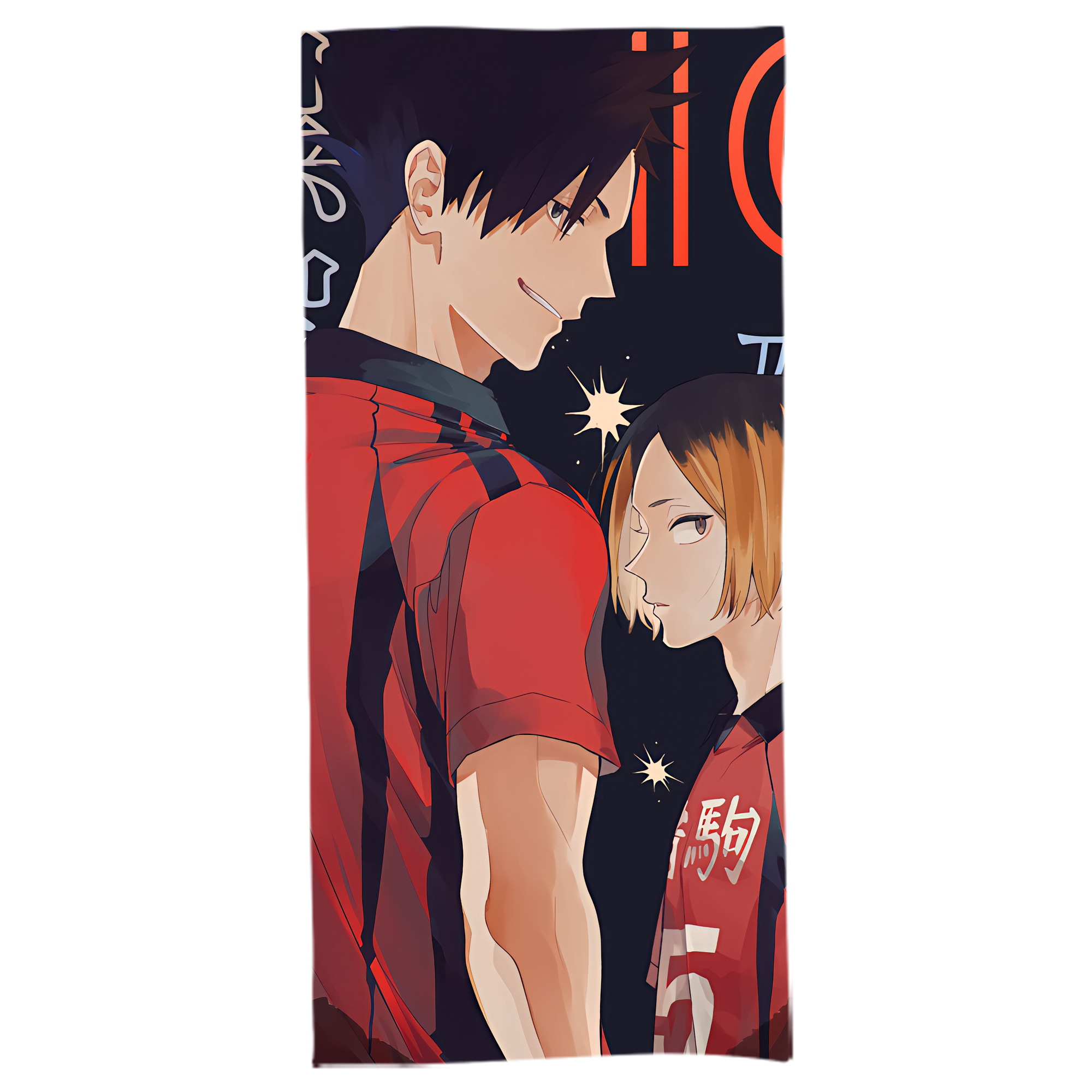 （画像用） ハイキュー!! Haikyu!! 大判バスタオル 70×140cm 吸水速乾 柔らかい肌触り