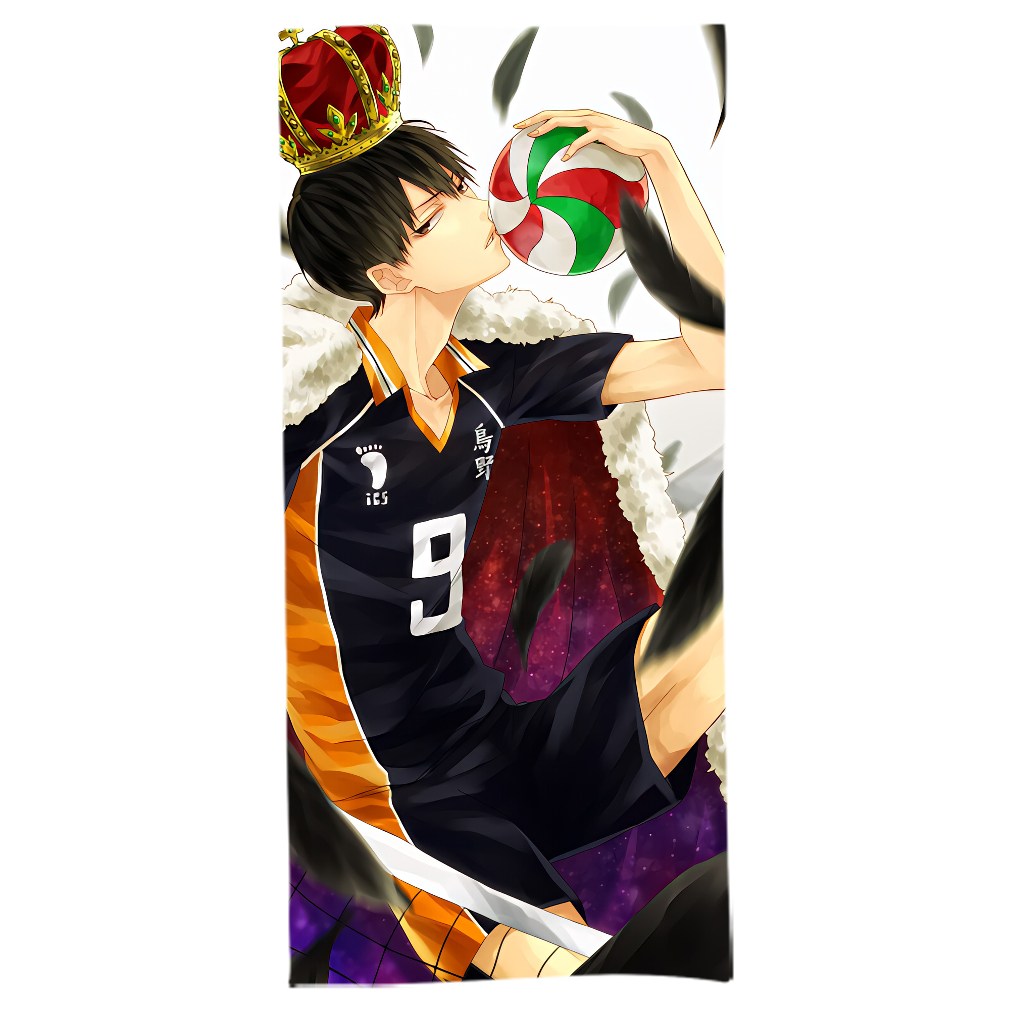 （画像用） ハイキュー!! Haikyu!! 大判バスタオル 70×140cm 吸水速乾 柔らかい肌触り