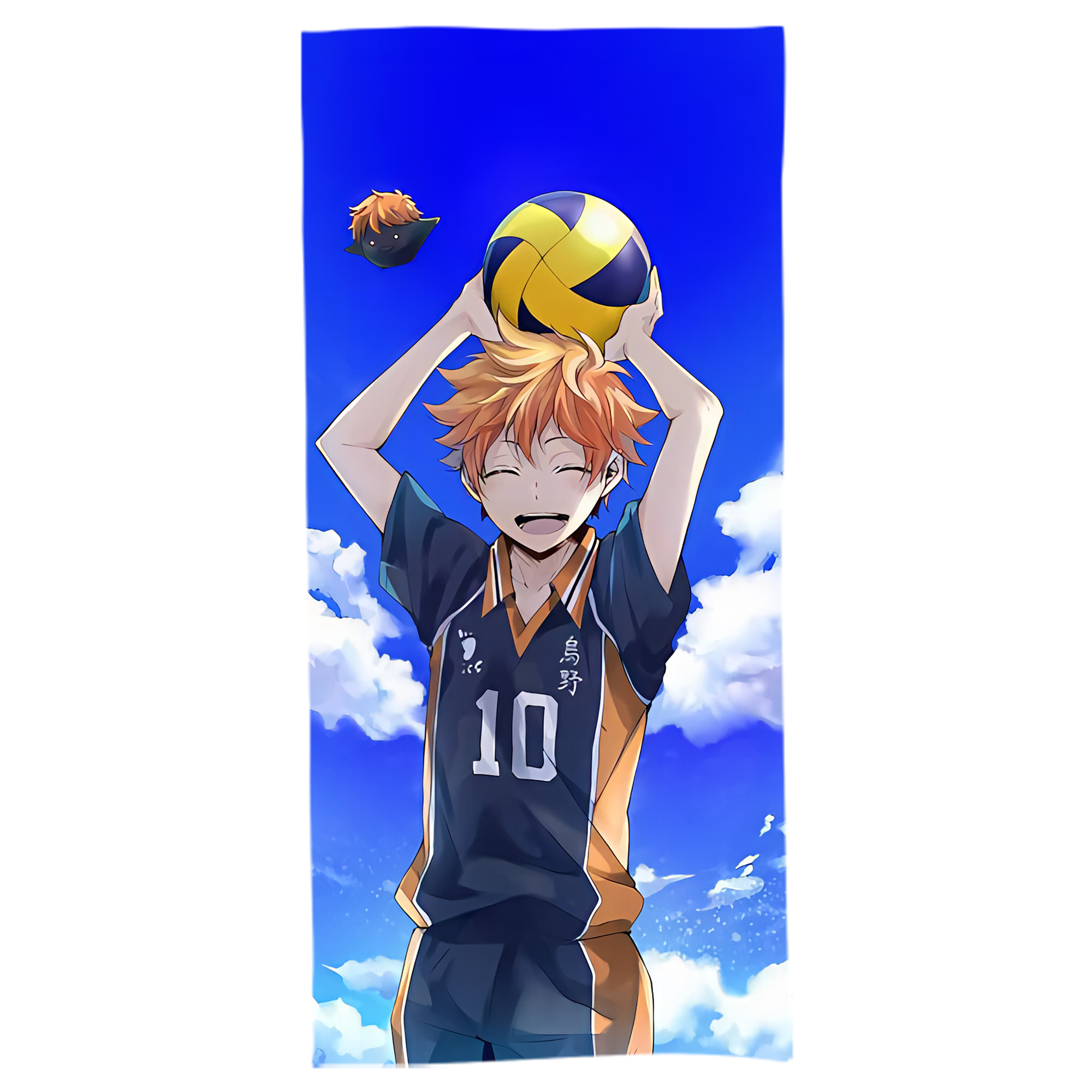 （画像用） ハイキュー!! Haikyu!! 大判バスタオル 70×140cm 吸水速乾 柔らかい肌触り