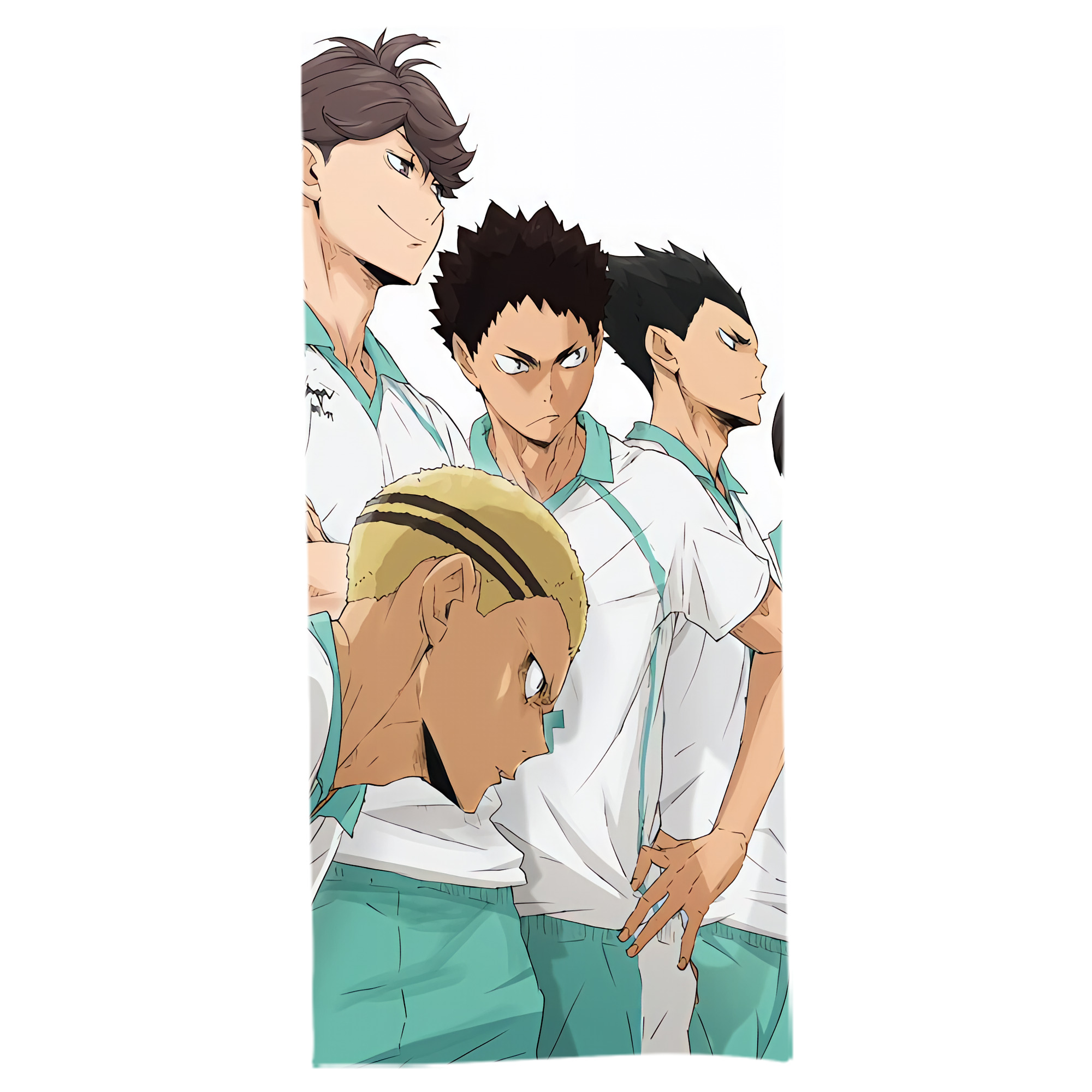 （画像用） ハイキュー!! Haikyu!! 大判バスタオル 70×140cm 吸水速乾 柔らかい肌触り