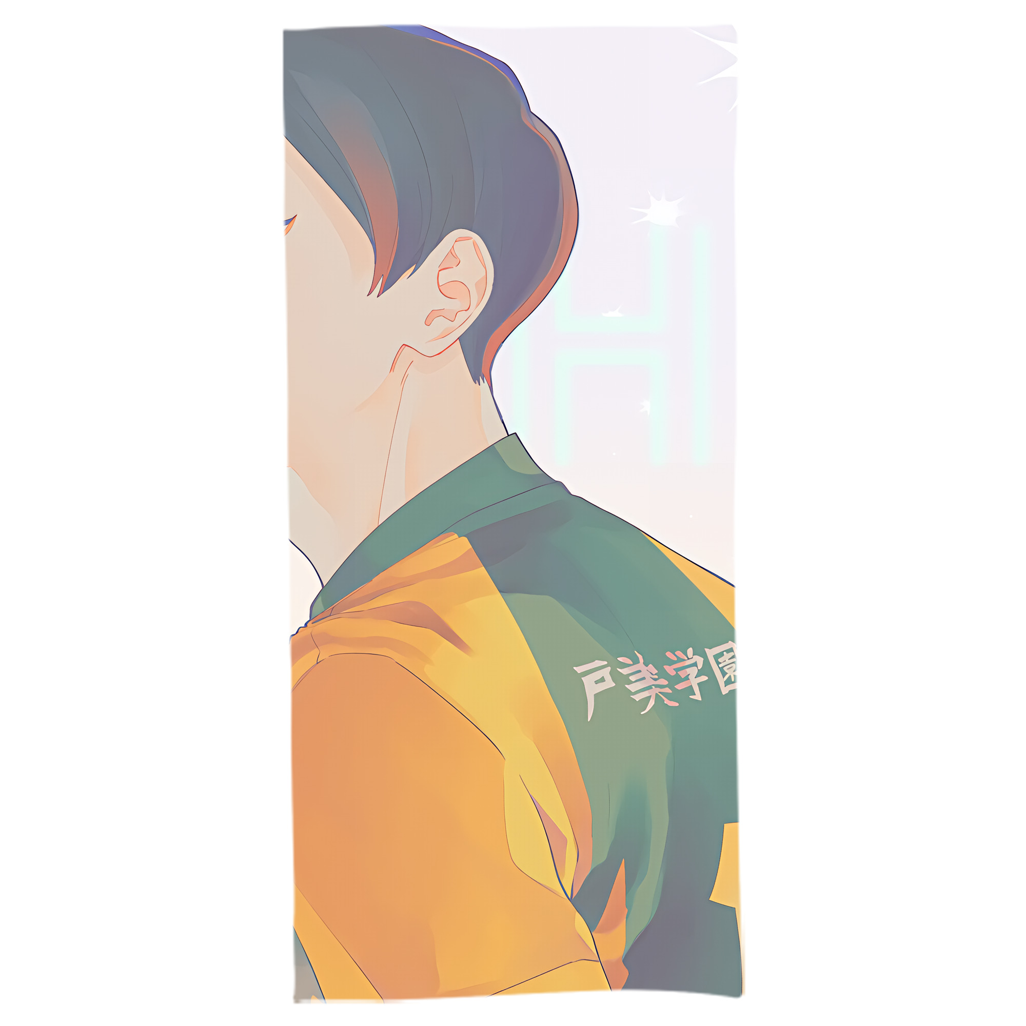（画像用） ハイキュー!! Haikyu!! 大判バスタオル 70×140cm 吸水速乾 柔らかい肌触り