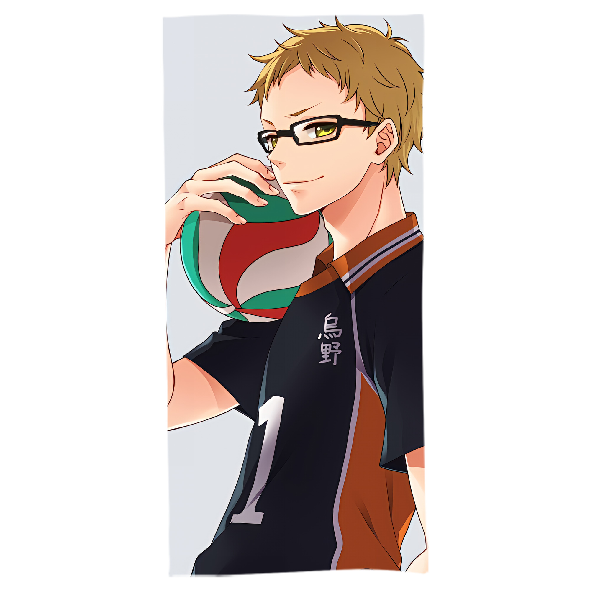 （画像用） ハイキュー!! Haikyu!! 大判バスタオル 70×140cm 吸水速乾 柔らかい肌触り