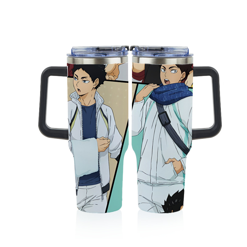 （画像用） ハイキュー!! Haikyu!! 1200ｍLフルプリント車用タンブラー