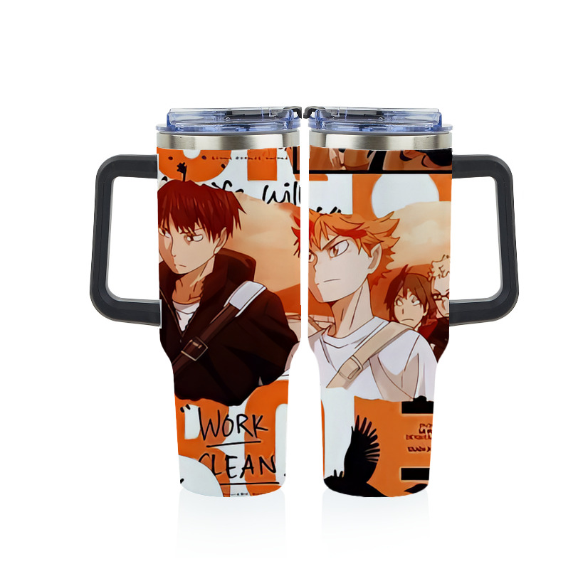 （画像用） ハイキュー!! Haikyu!! 1200ｍLフルプリント車用タンブラー