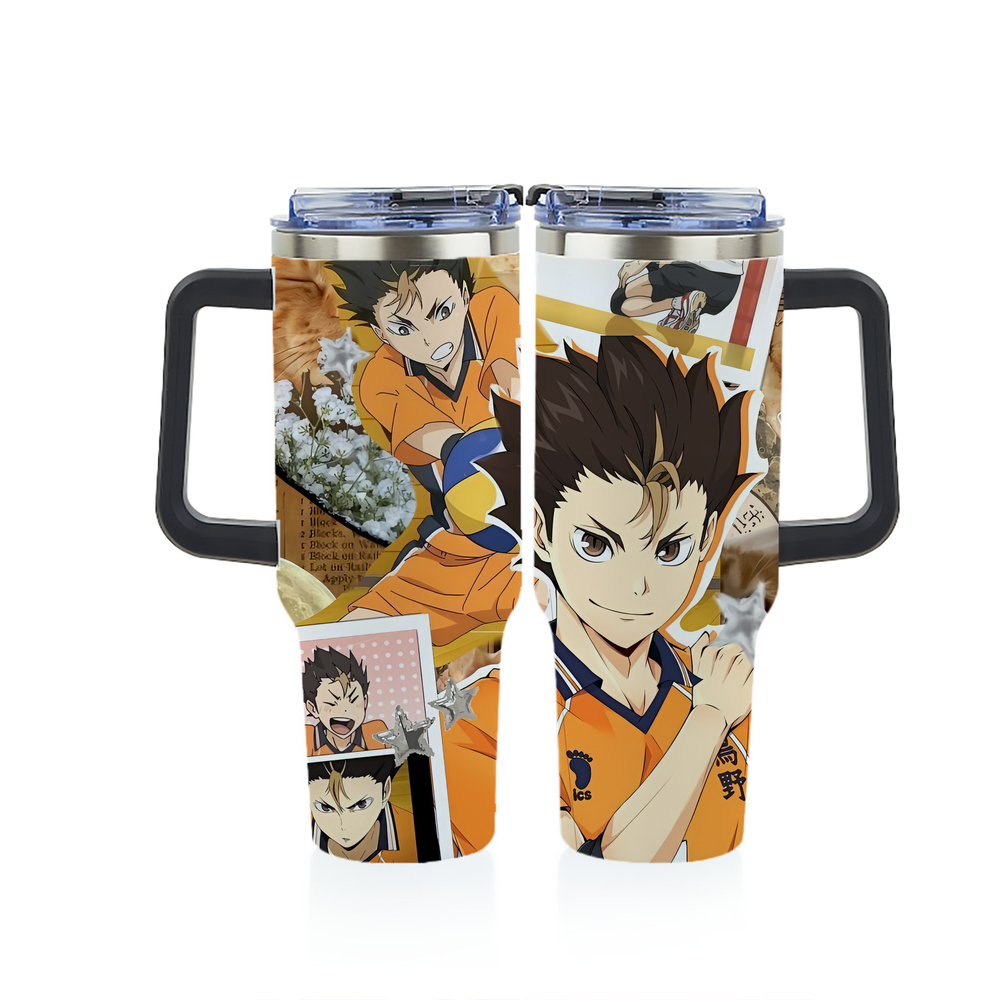 （画像用） ハイキュー!! Haikyu!! 1200ｍLフルプリント車用タンブラー
