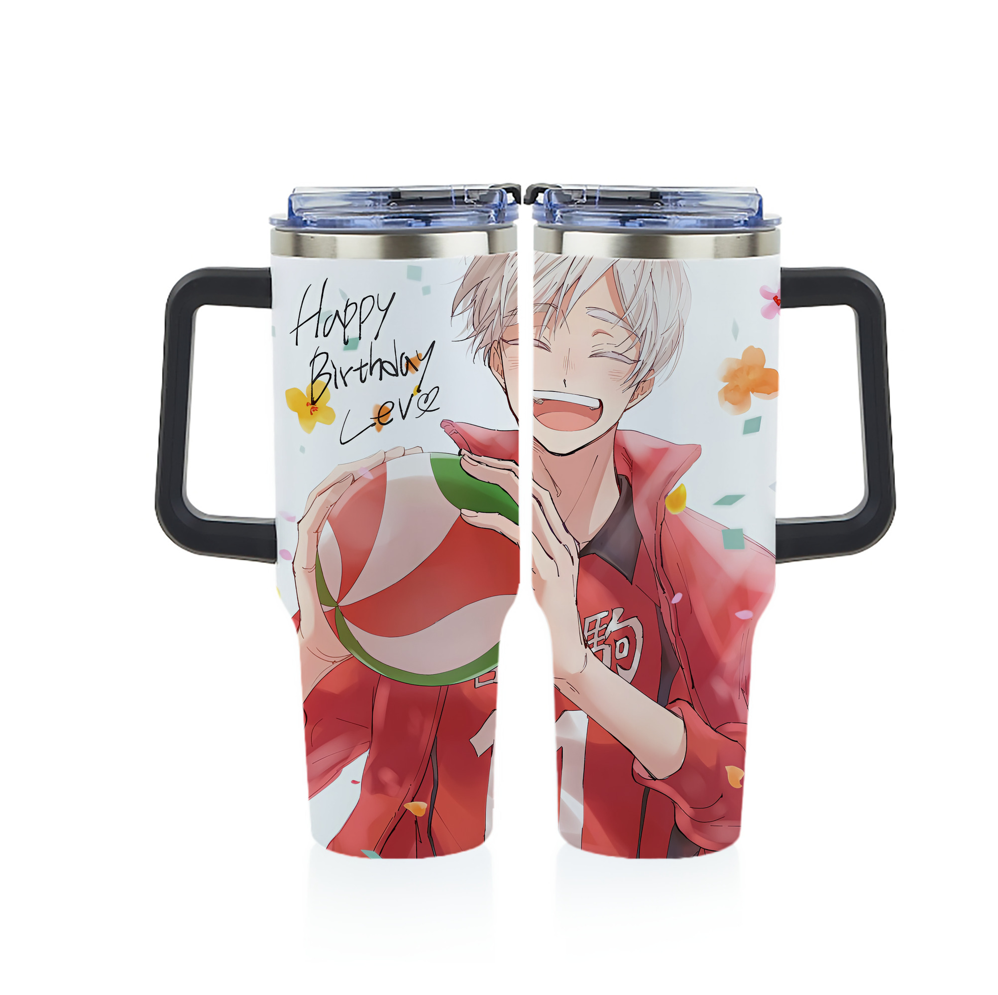 （画像用） ハイキュー!! Haikyu!! 1200ｍLフルプリント車用タンブラー