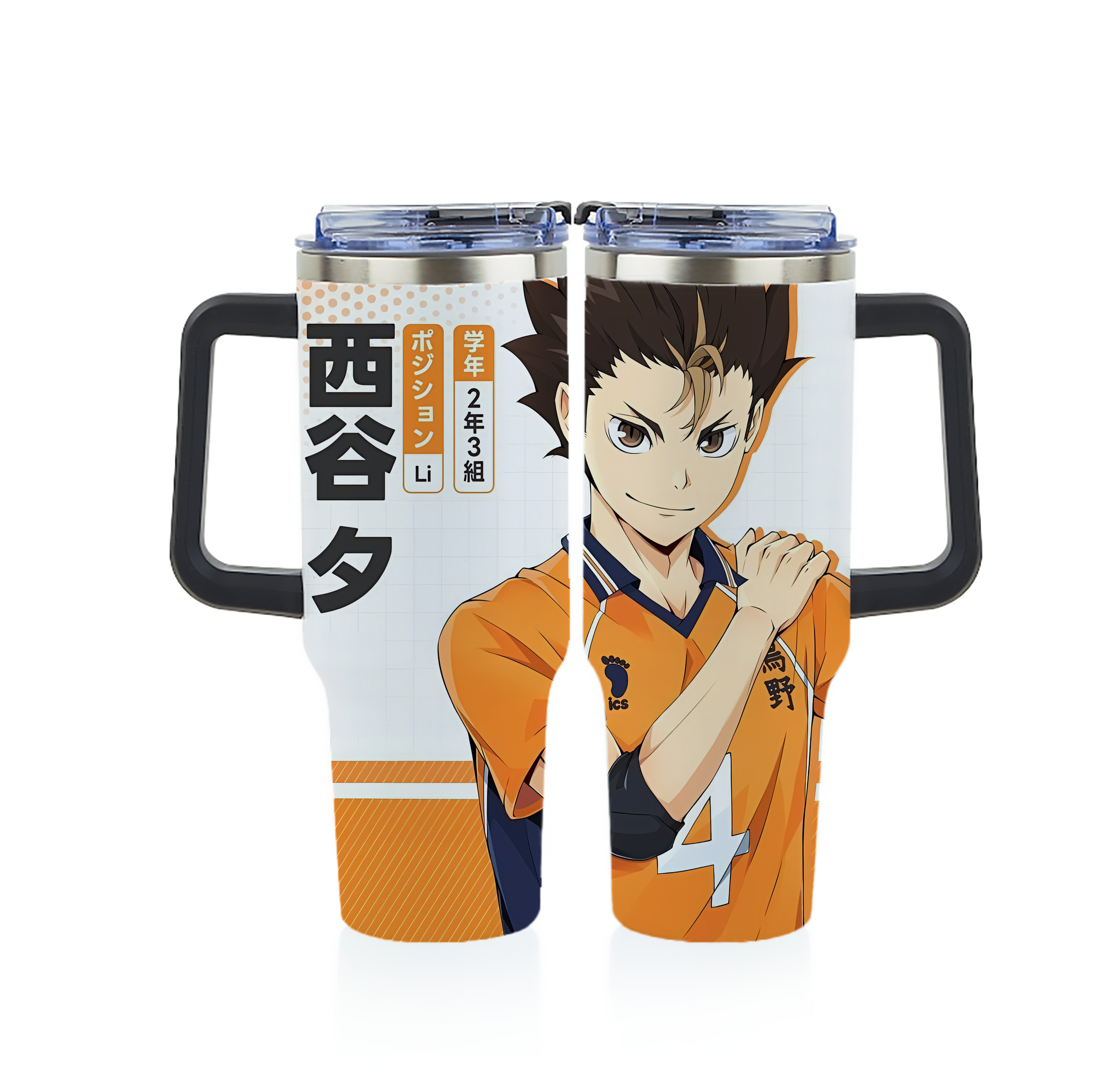 （画像用） ハイキュー!! Haikyu!! 1200ｍLフルプリント車用タンブラー
