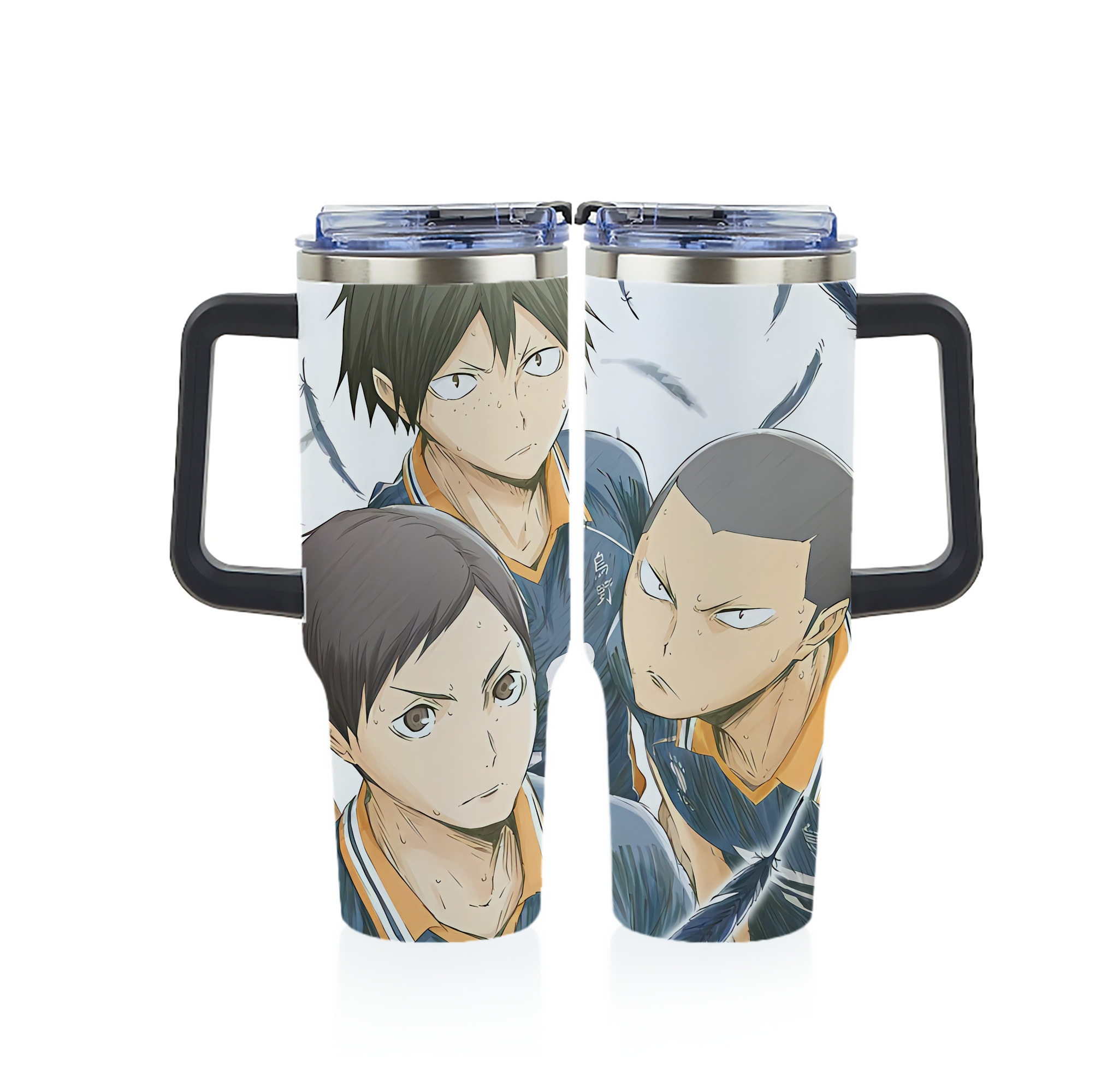 （画像用） ハイキュー!! Haikyu!! 1200ｍLフルプリント車用タンブラー