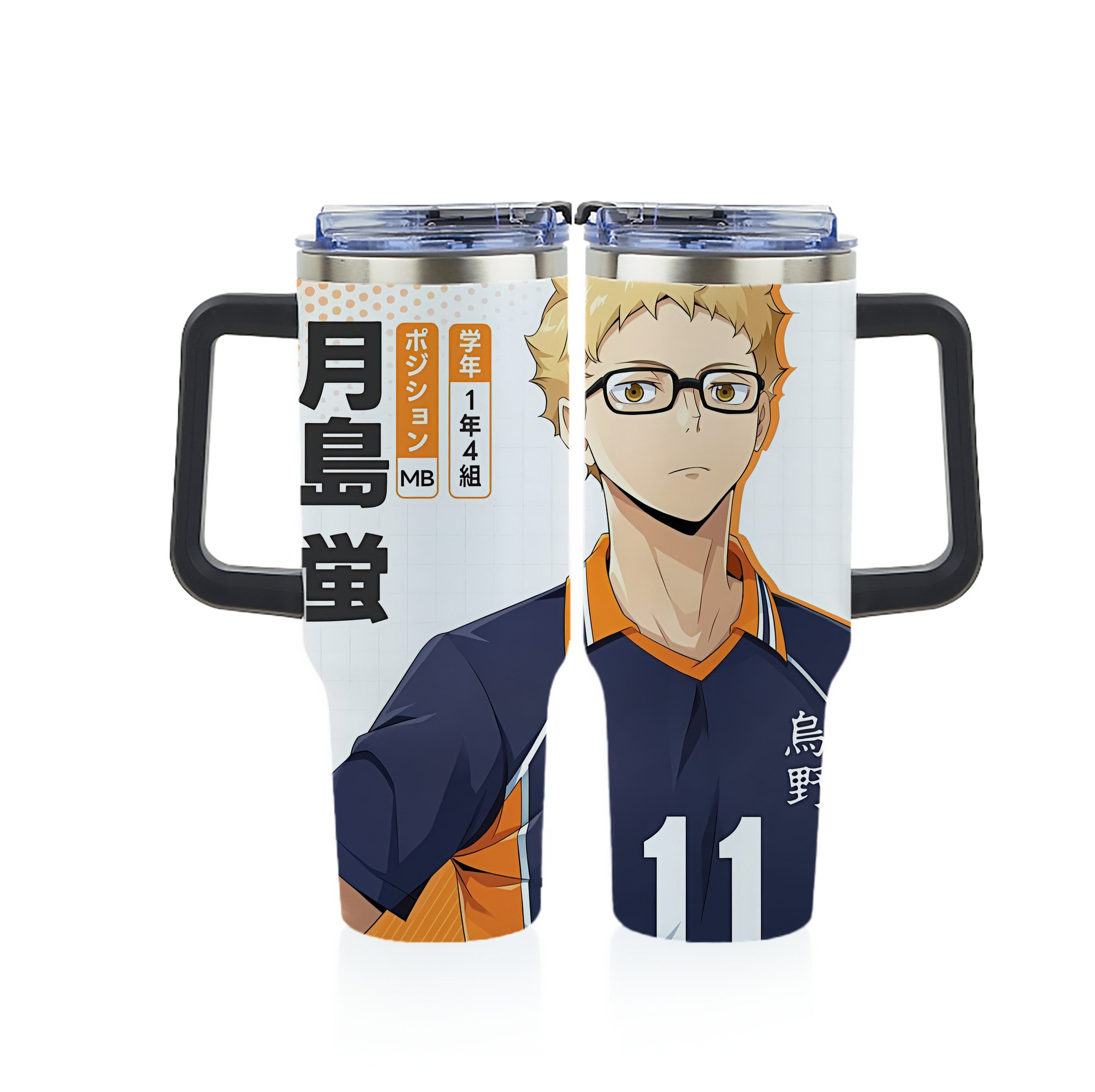 （画像用） ハイキュー!! Haikyu!! 1200ｍLフルプリント車用タンブラー