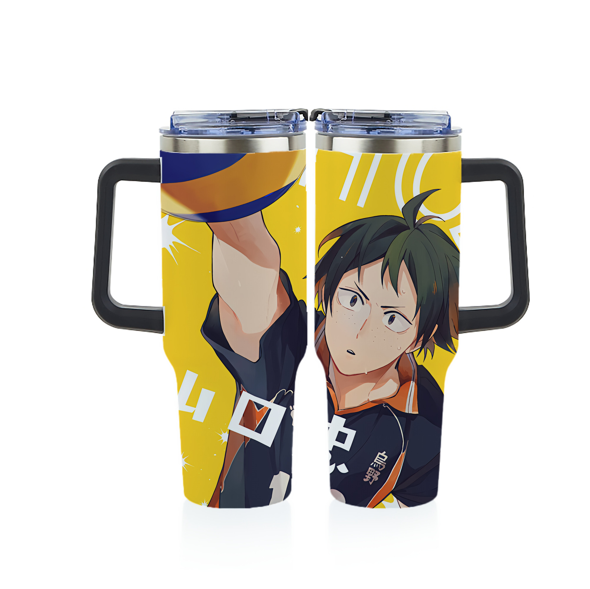 （画像用） ハイキュー!! Haikyu!! 1200ｍLフルプリント車用タンブラー